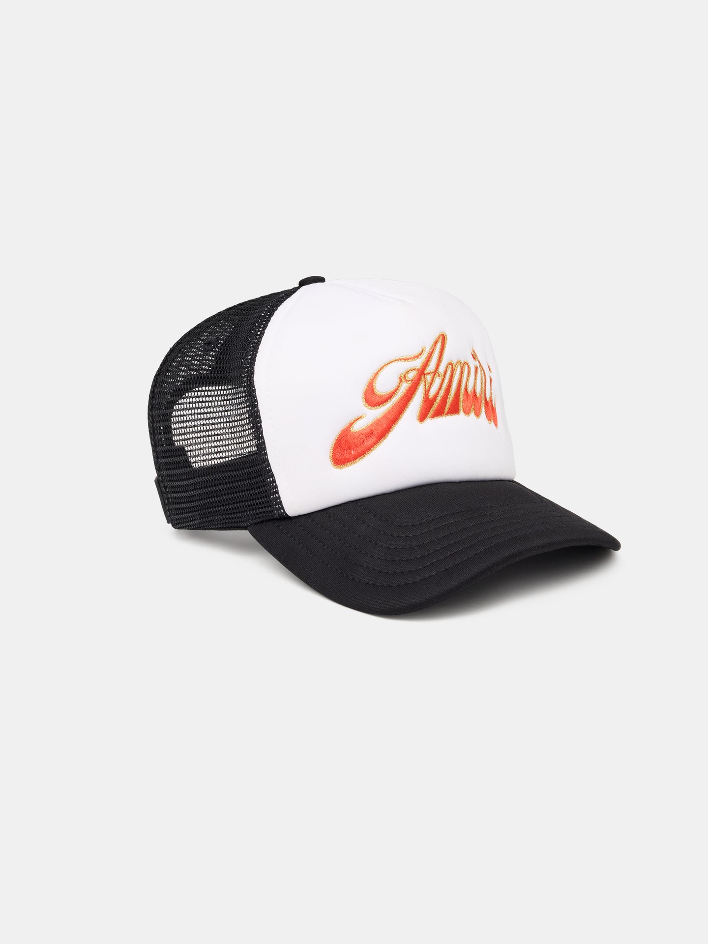 AMIRI GROOVY TRUCKER HAT - BLACK - AMIRI