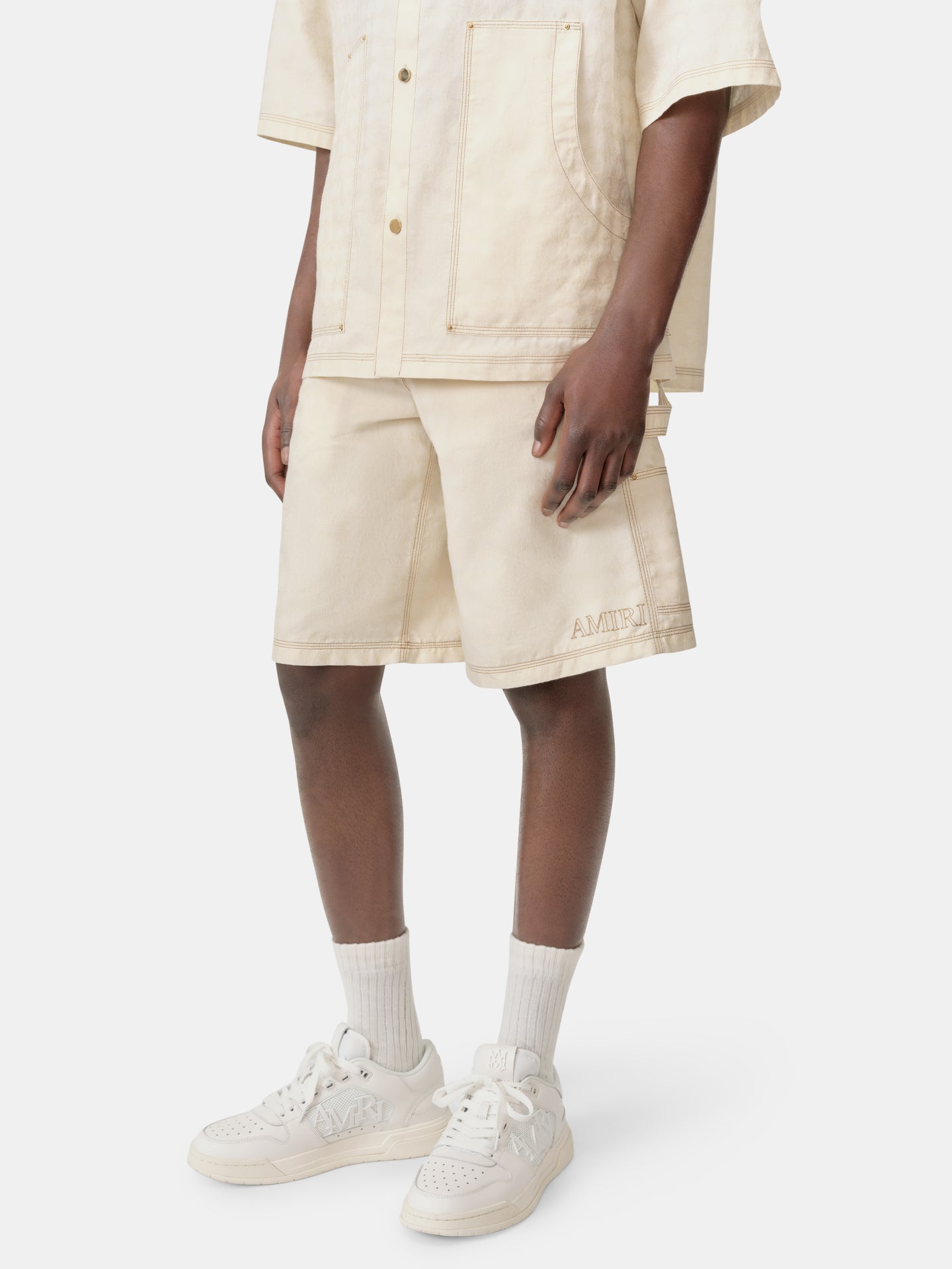 MA QUAD WORK SHORT - Alabaster - AMIRI