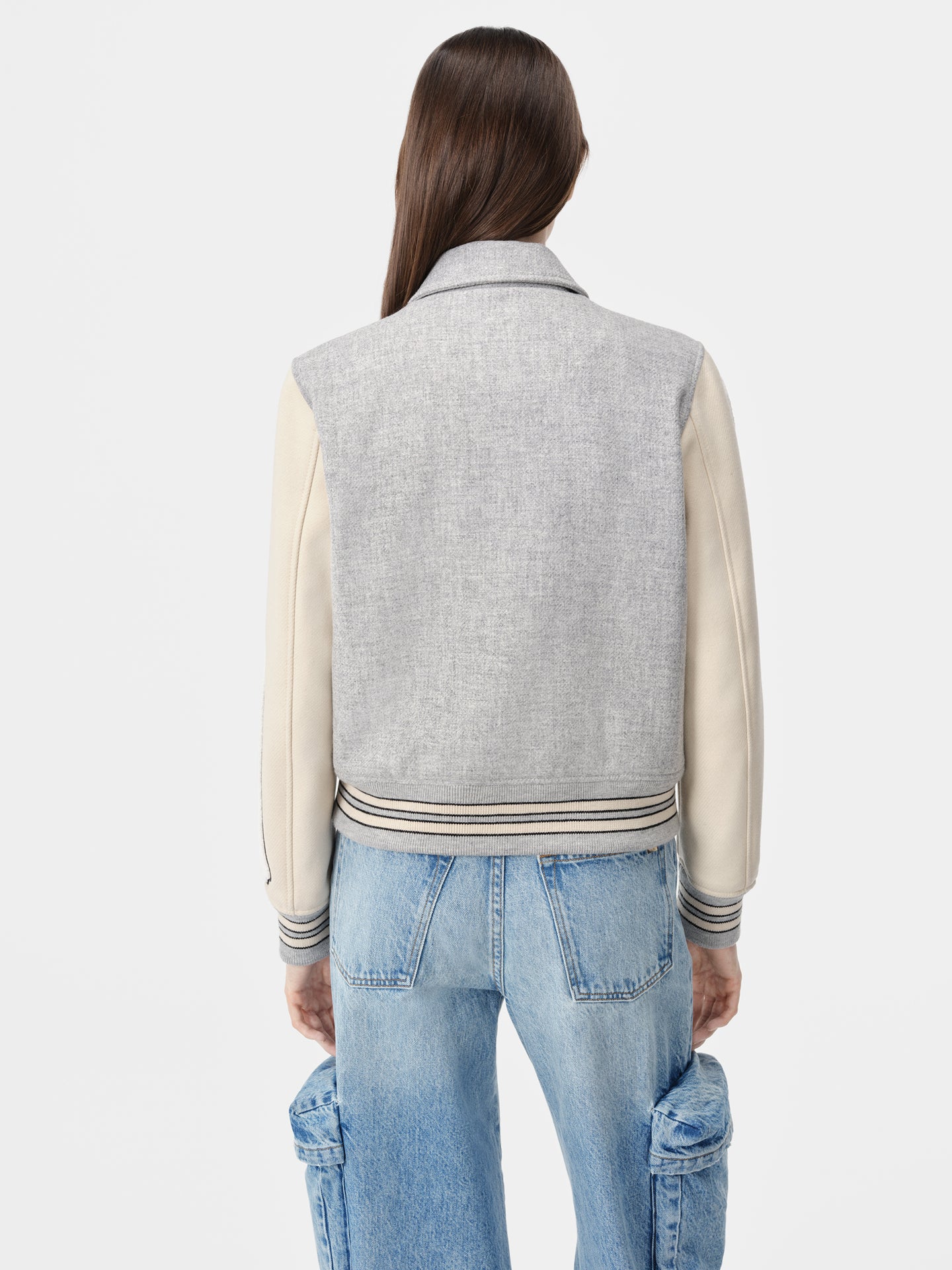 WOMEN - WOMEN'S BONES JACKET - Grey