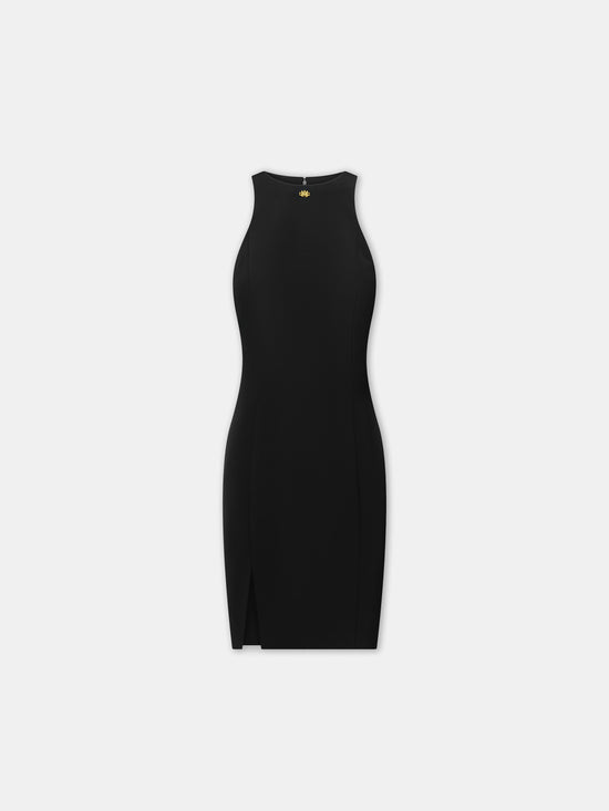 WOMEN - WOMEN'S SLIT MINI DRESS - Black - AMIRI