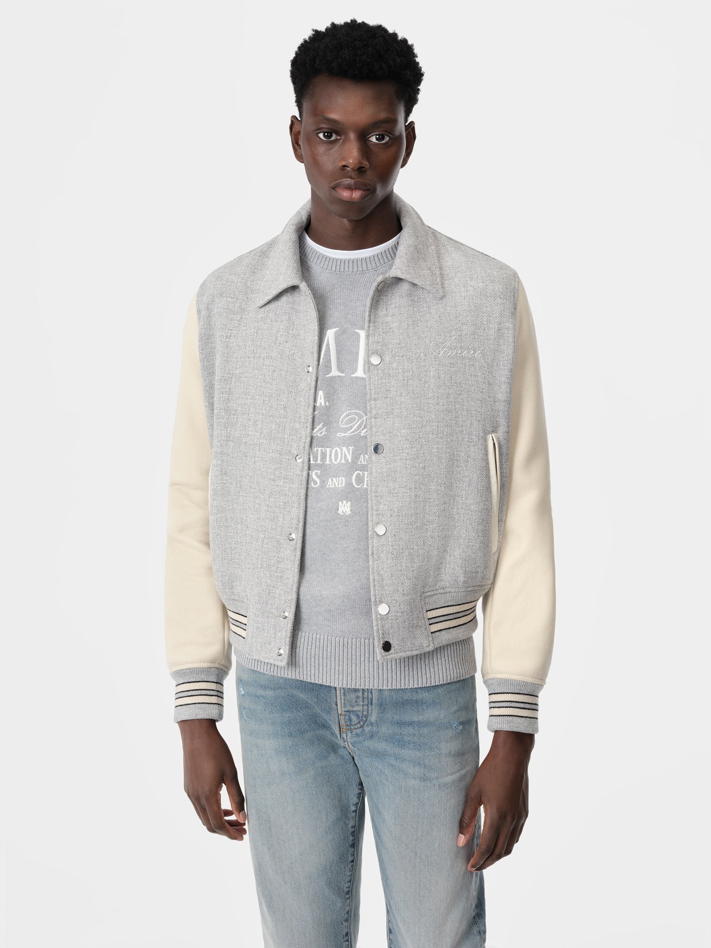 BONES JACKET - Grey