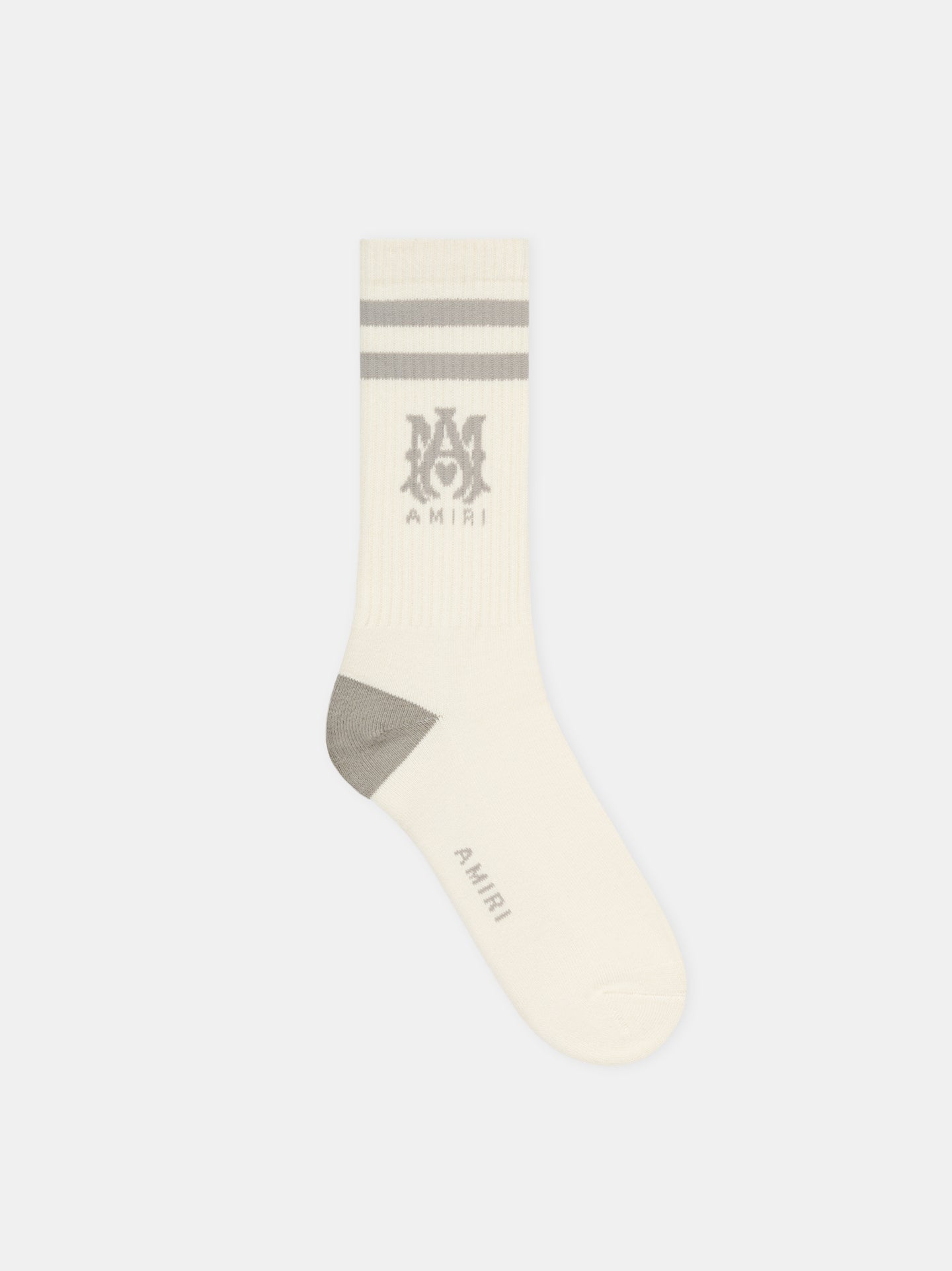 MA STRIPE SOCK - Alabaster