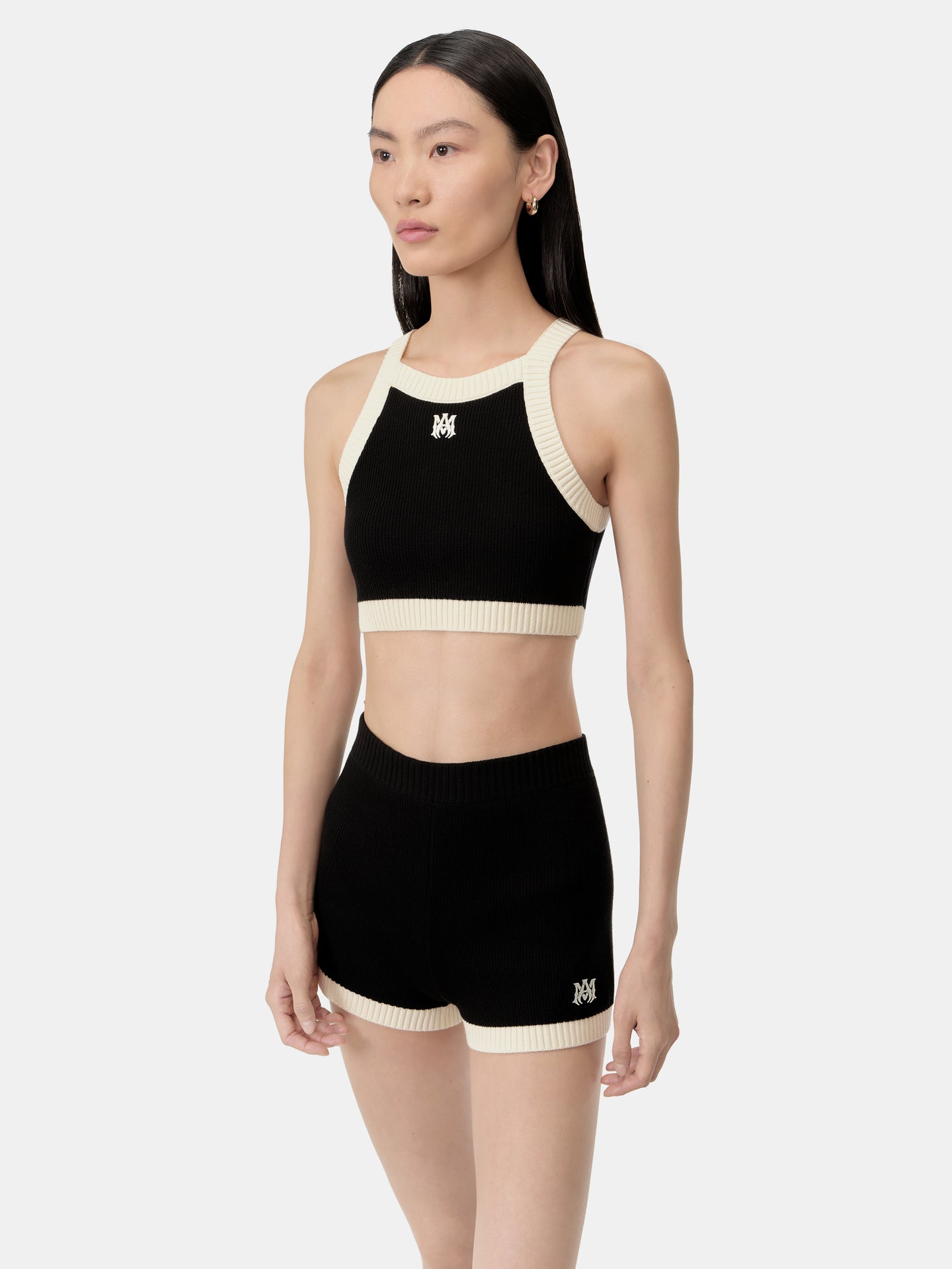 WOMEN - WOMEN'S MA CROPPED TANK - Black - AMIRI