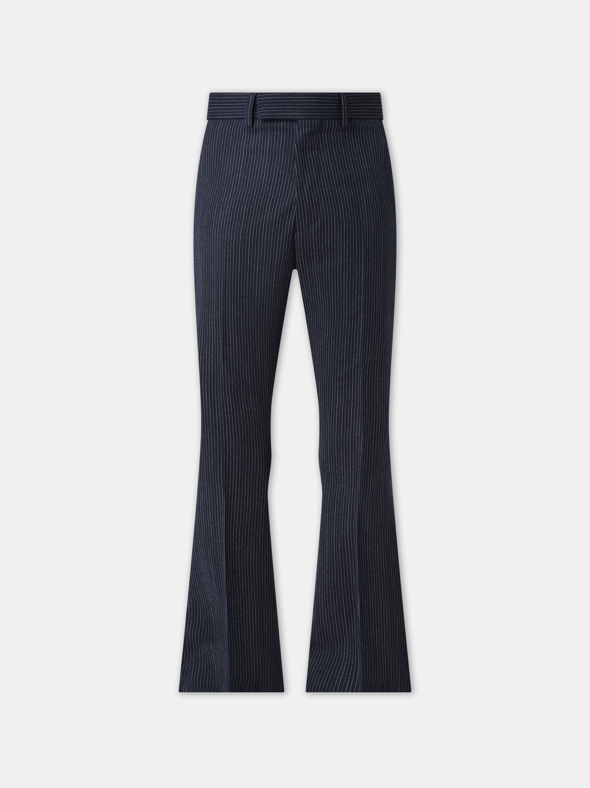 Product PINSTRIPE LOOSE FLARE - Midnight Blue featured image