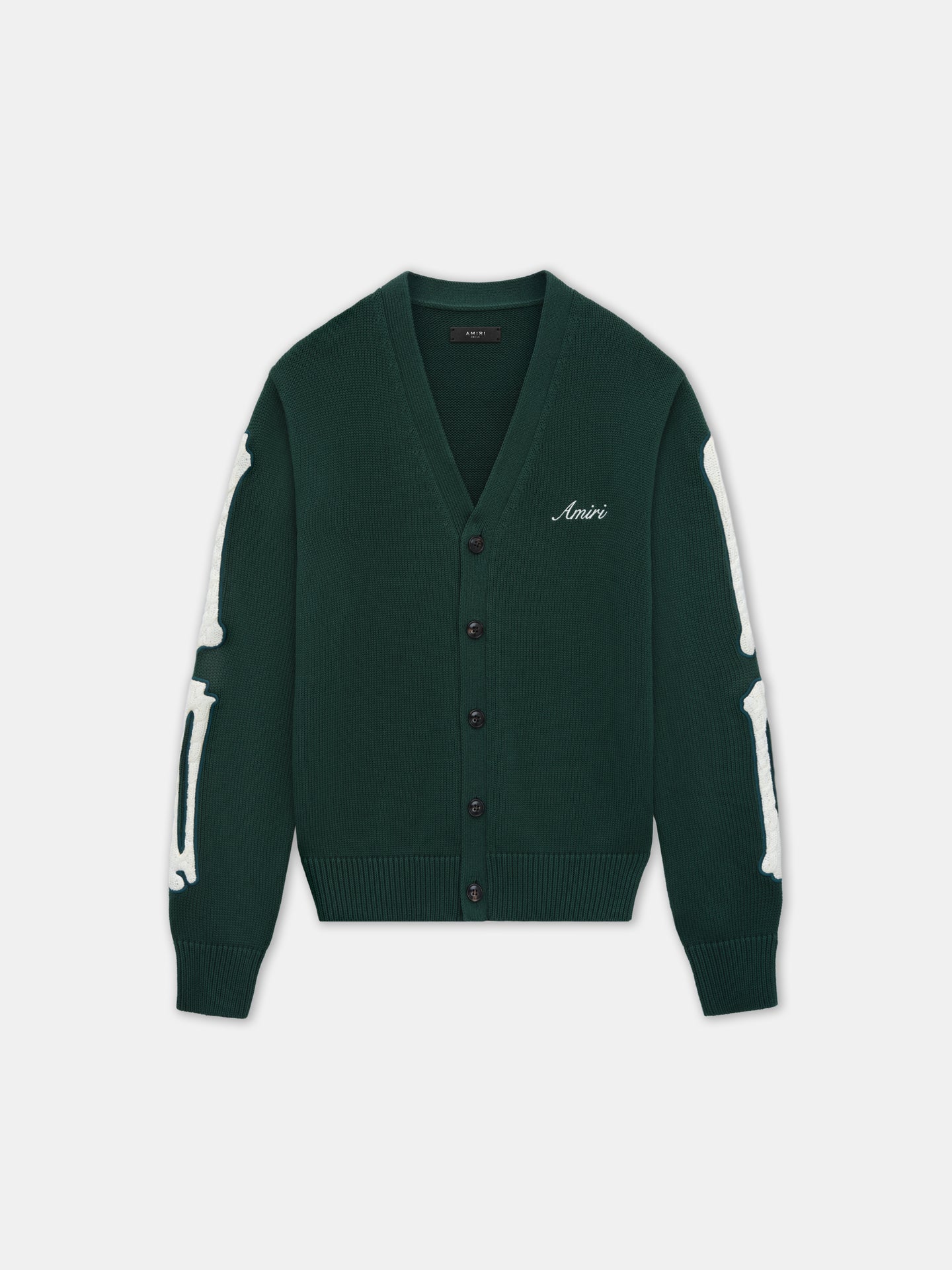 BONES CARDIGAN - Evergreen