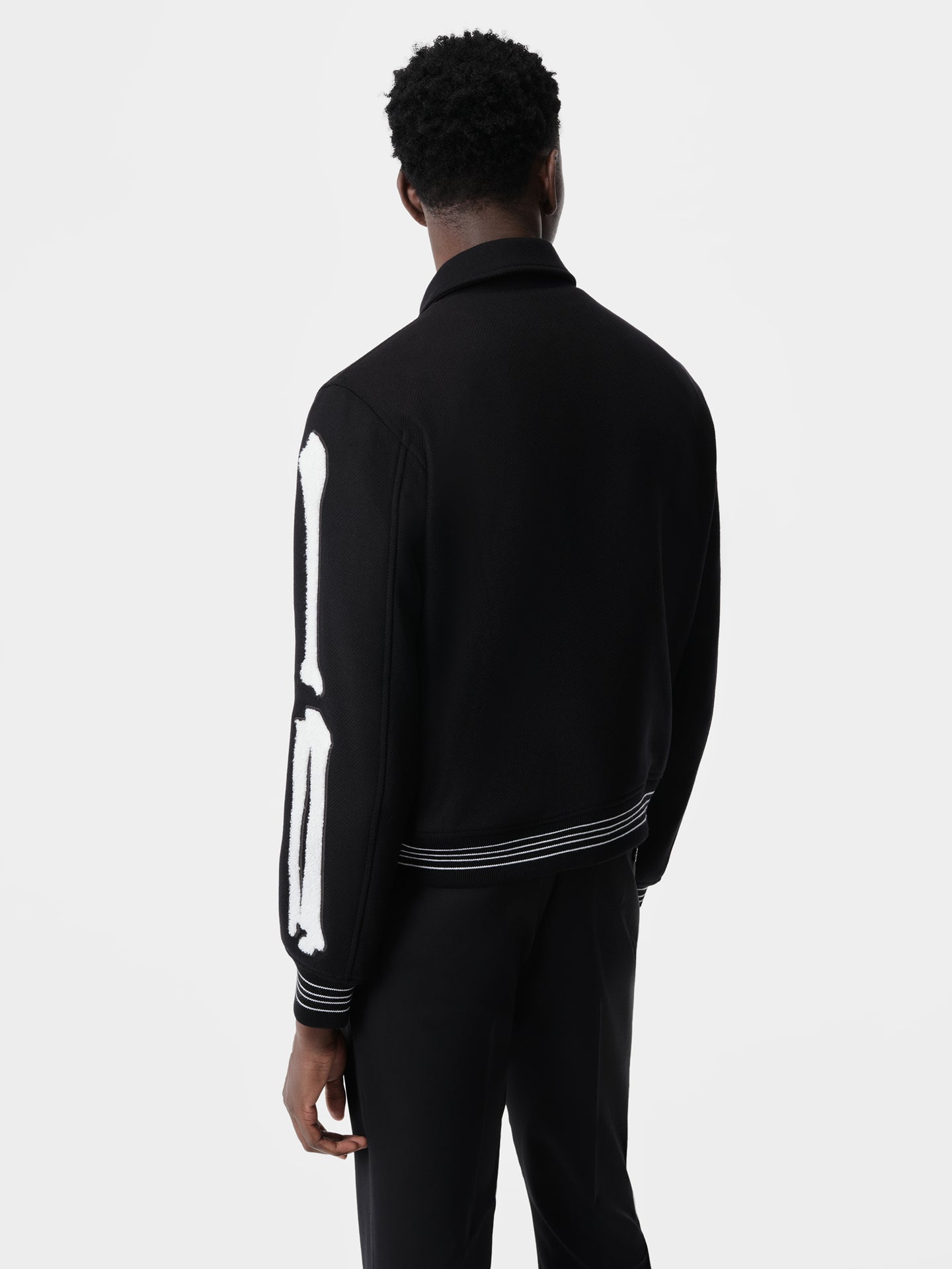 BONES JACKET - Black White