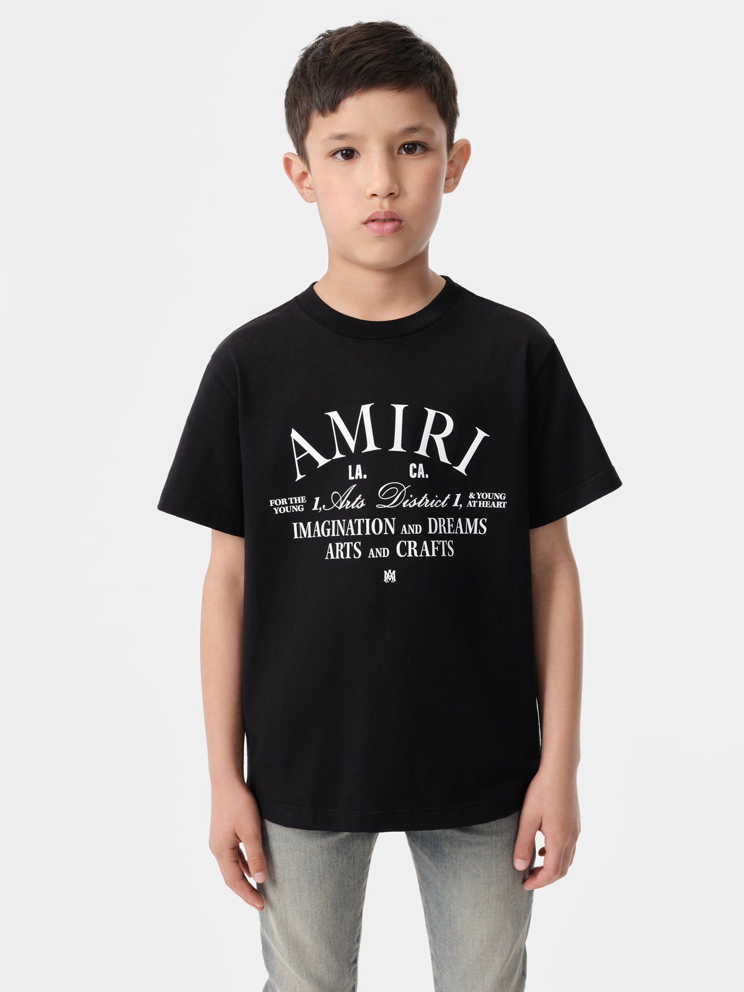 Product KIDS - KIDS' AMIRI ARTS DISTRICT TEE - Black featured image