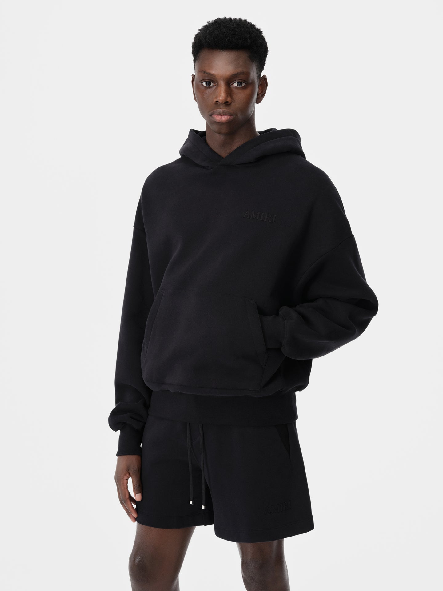 AMIRI OVERSIZED HOODIE - Black