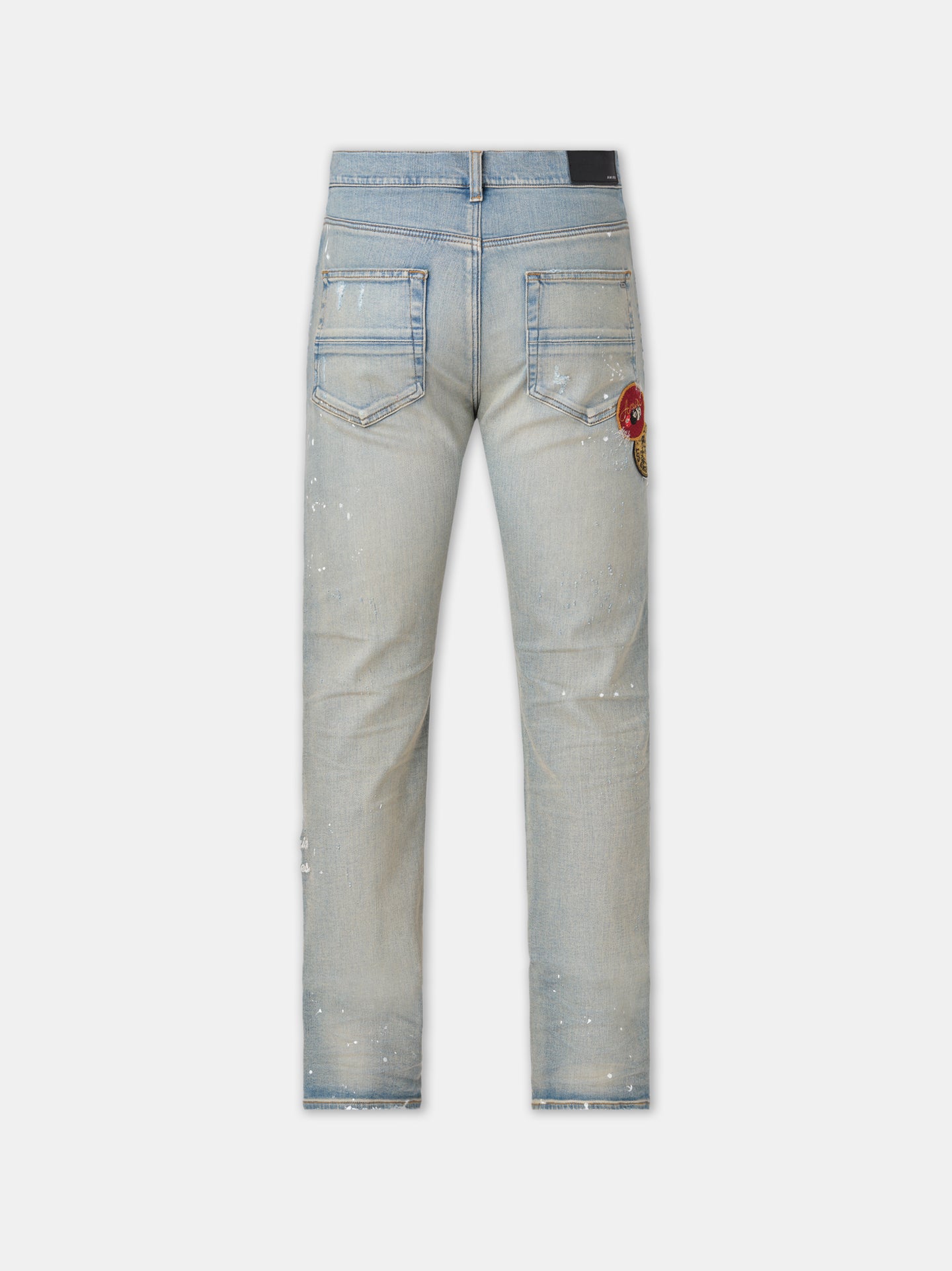 View 2 - VINTAGE PATCH SLIM JEAN - Antique Indigo