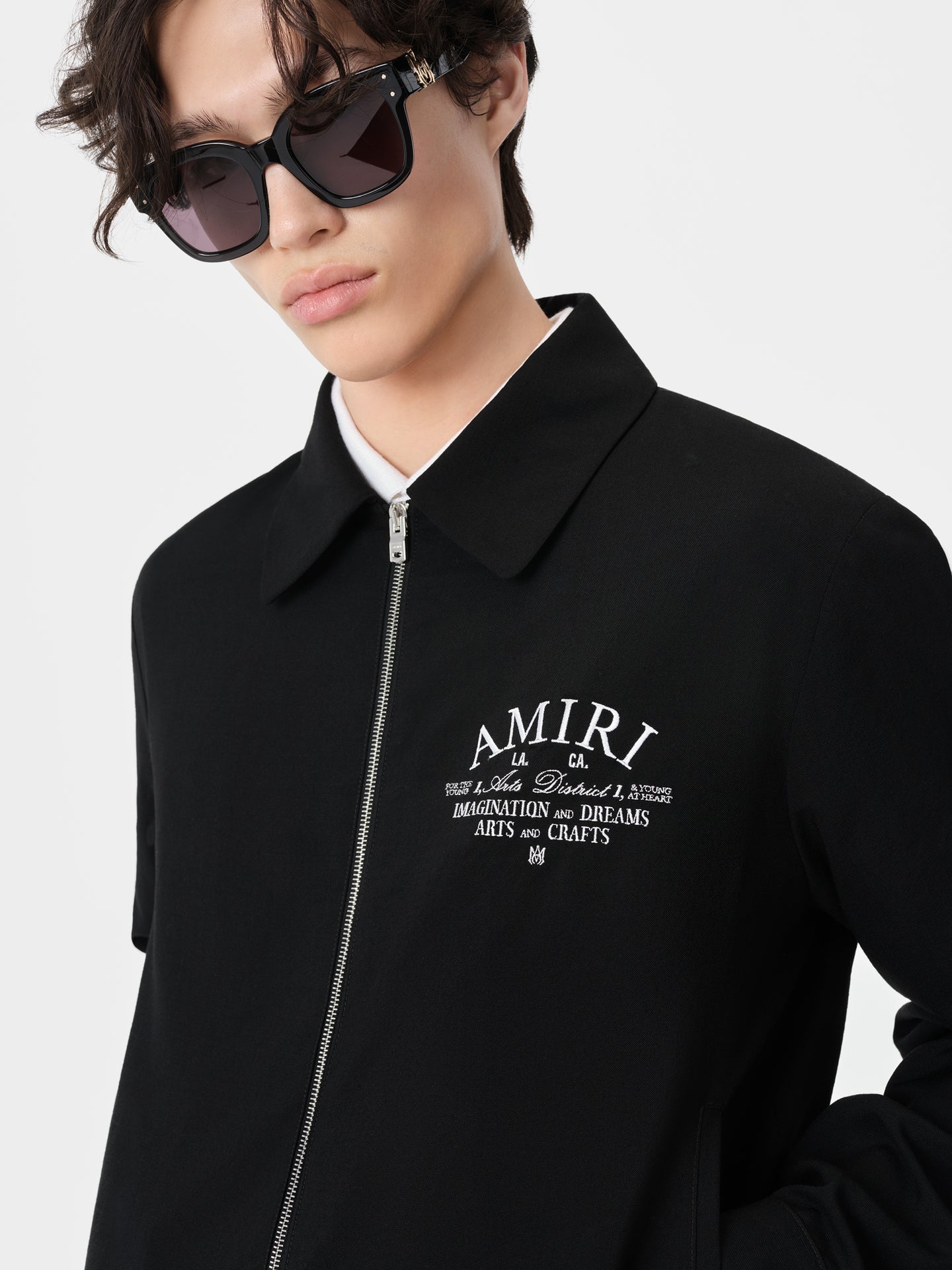 AMIRI ARTS DISTRICT BLOUSON - Black