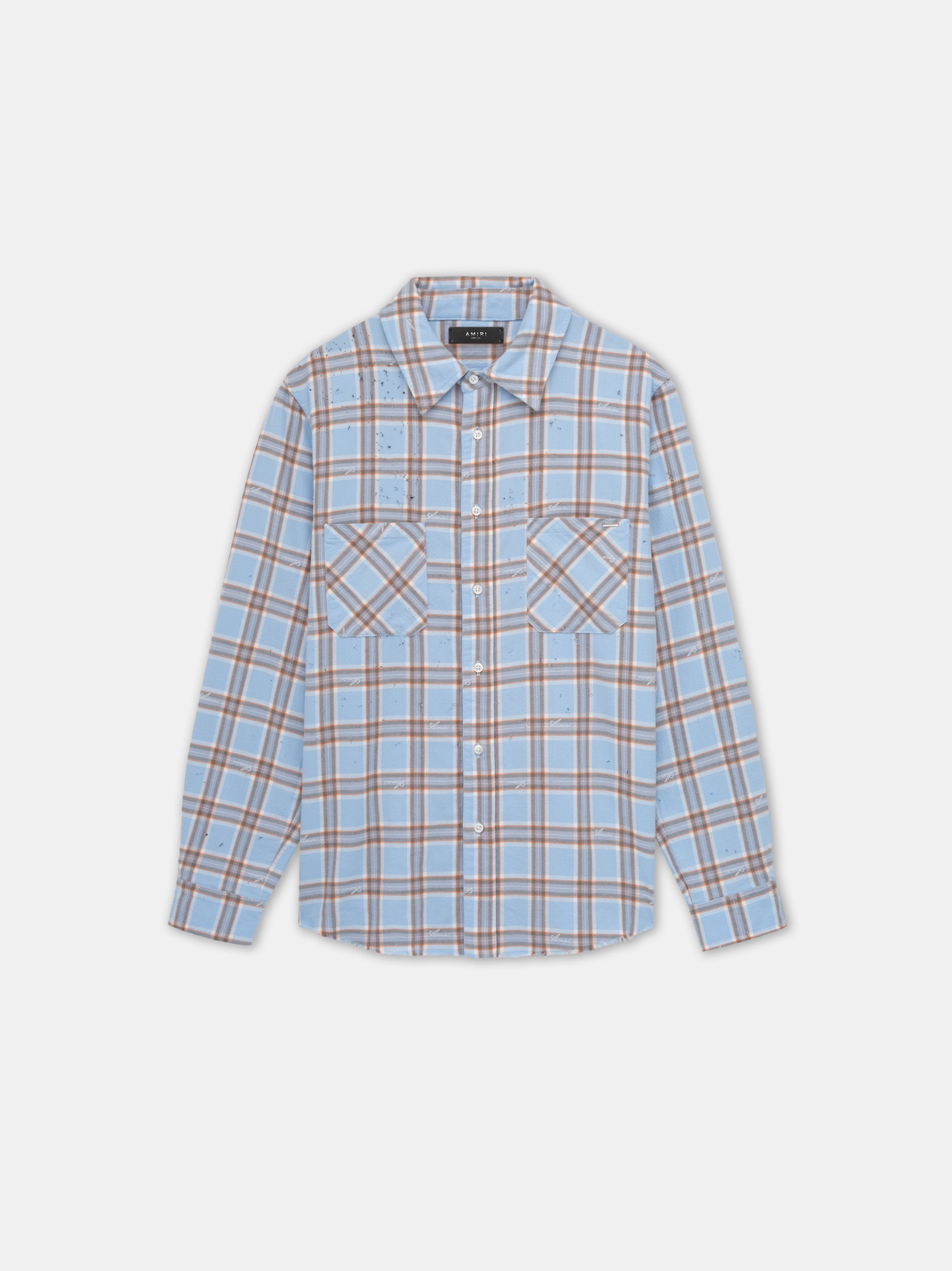 Product AMIRI SHOTGUN FLANNEL - Sea Blue featured image