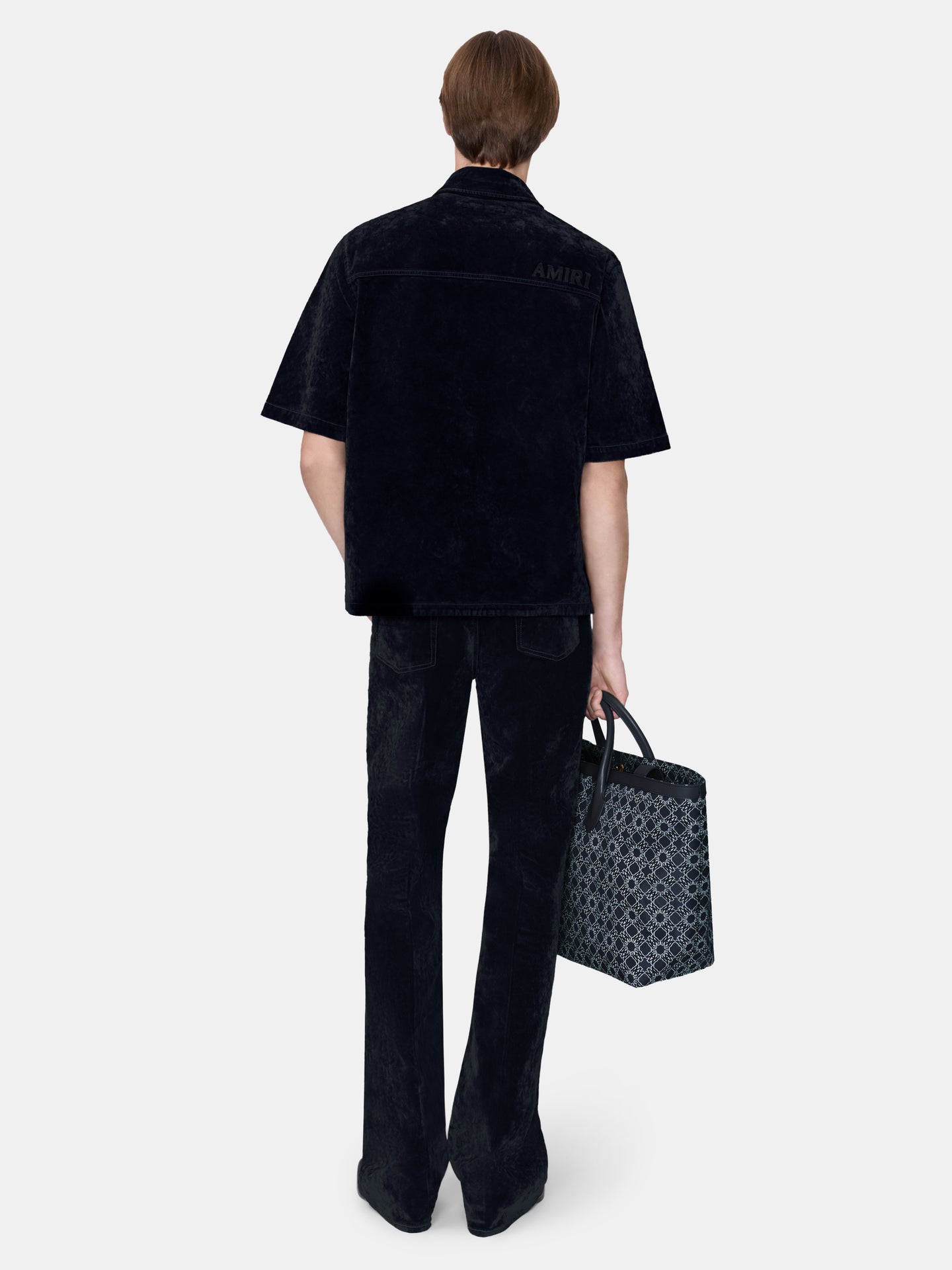 VELVET FLARE JEAN - BLACK - AMIRI