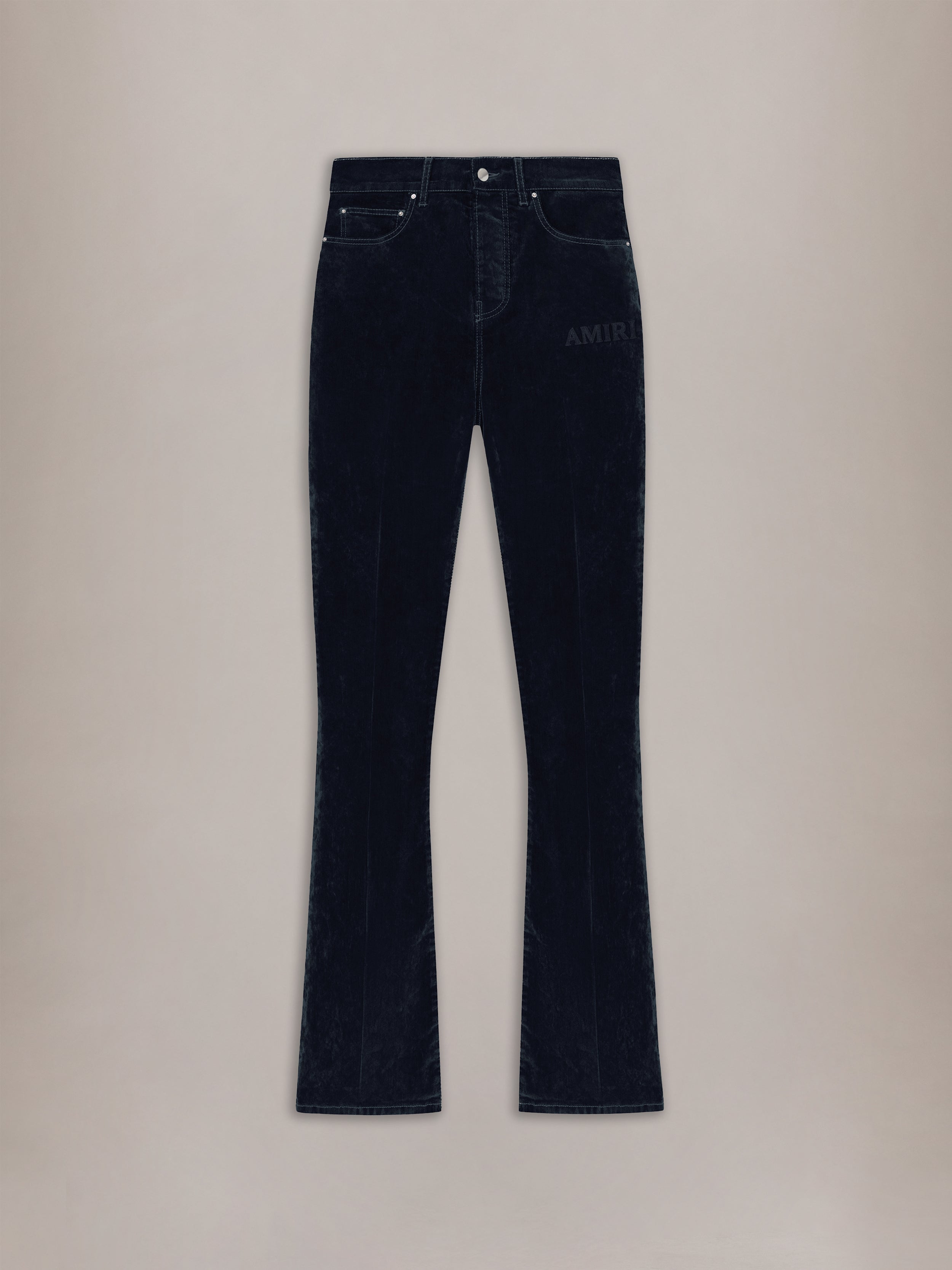 STRAIGHT FLARE JEAN - Vintage Black