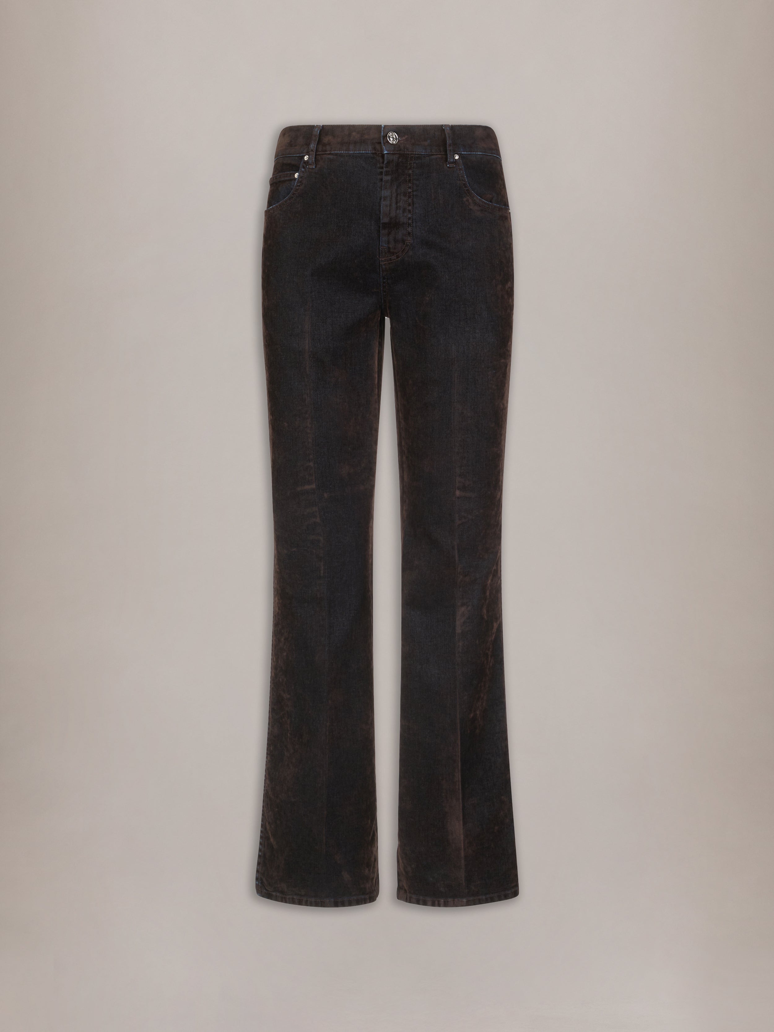 STRAIGHT FLARE JEAN - Vintage Black – AMIRI