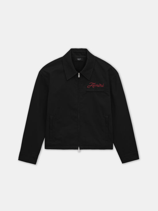 ZIP BLOUSON - Black