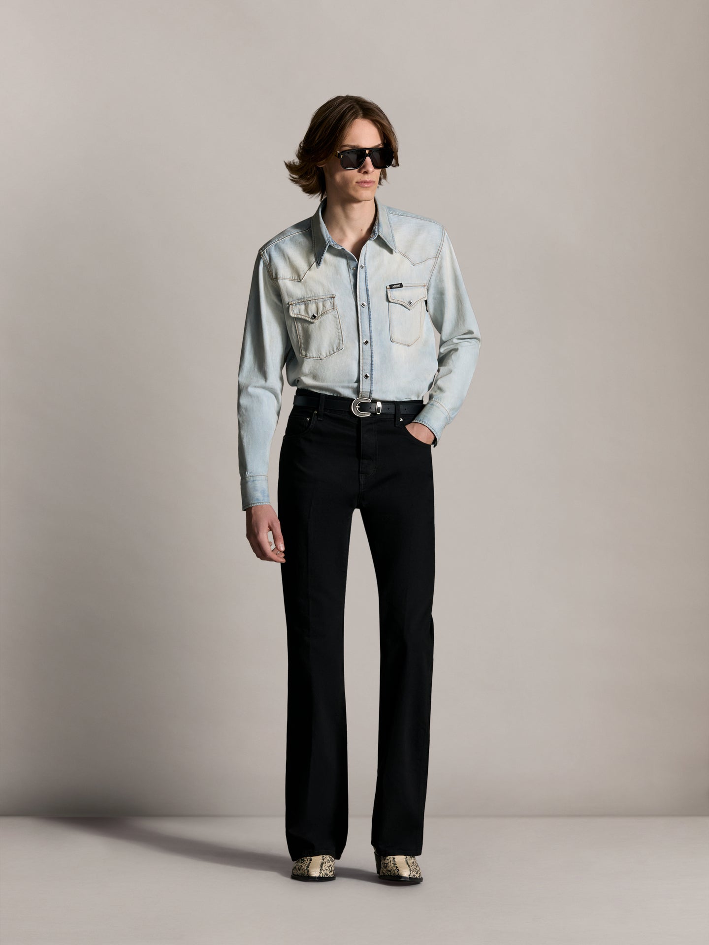 MA FIT BLACK DENIM - Black - AMIRI