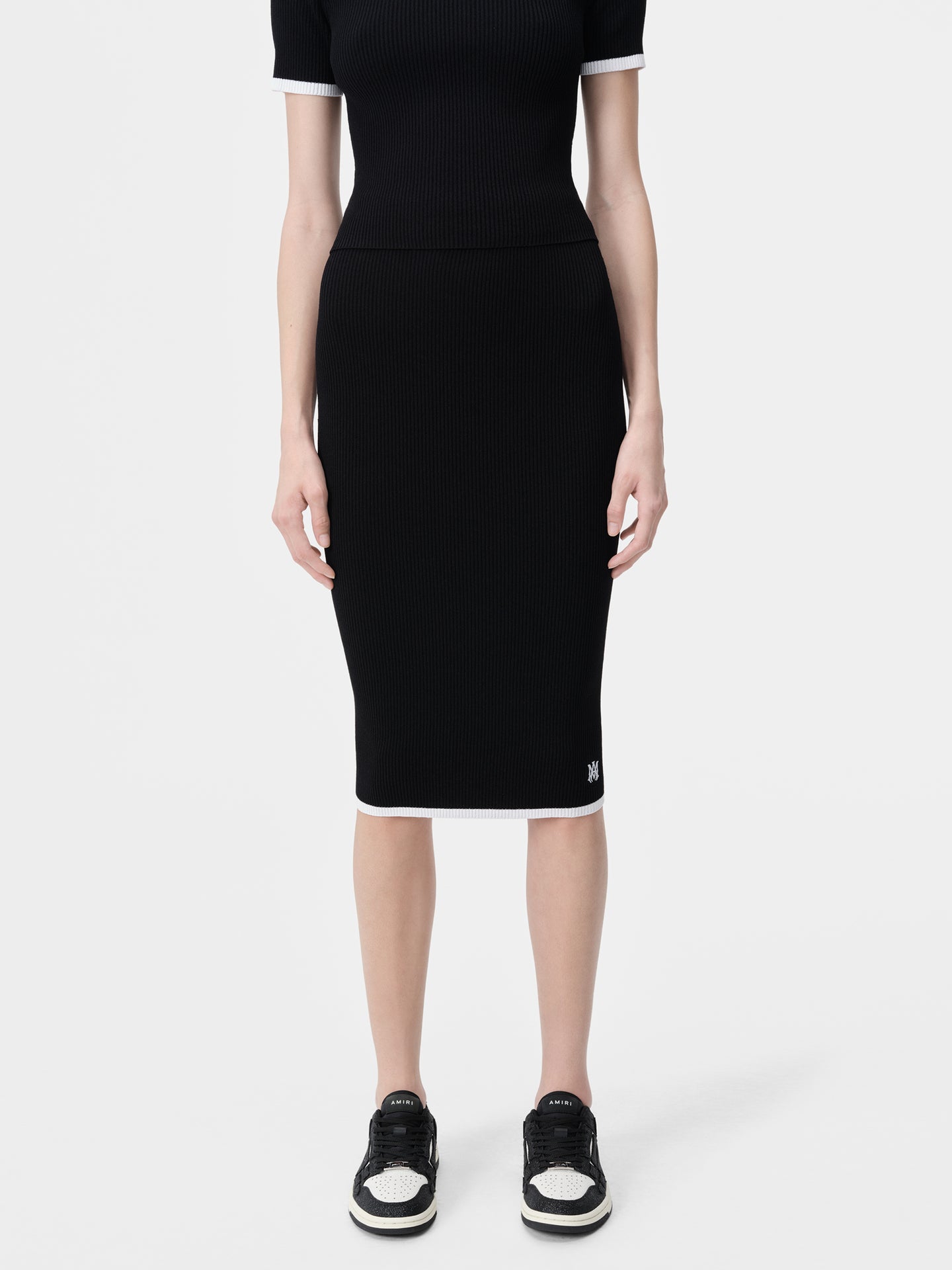 WOMEN - WOMEN'S MA BABY TEE - Black - AMIRI