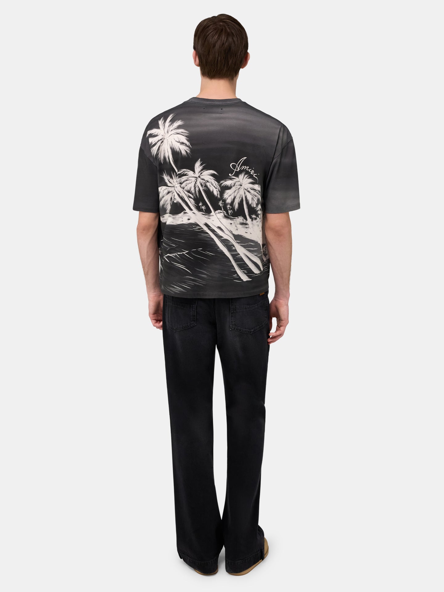 PALMS OVERSIZED TEE - Black - AMIRI