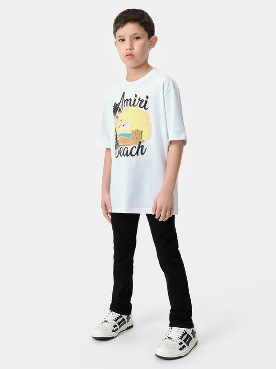 KIDS - KIDS' MA SANDCASTLE TEE - White