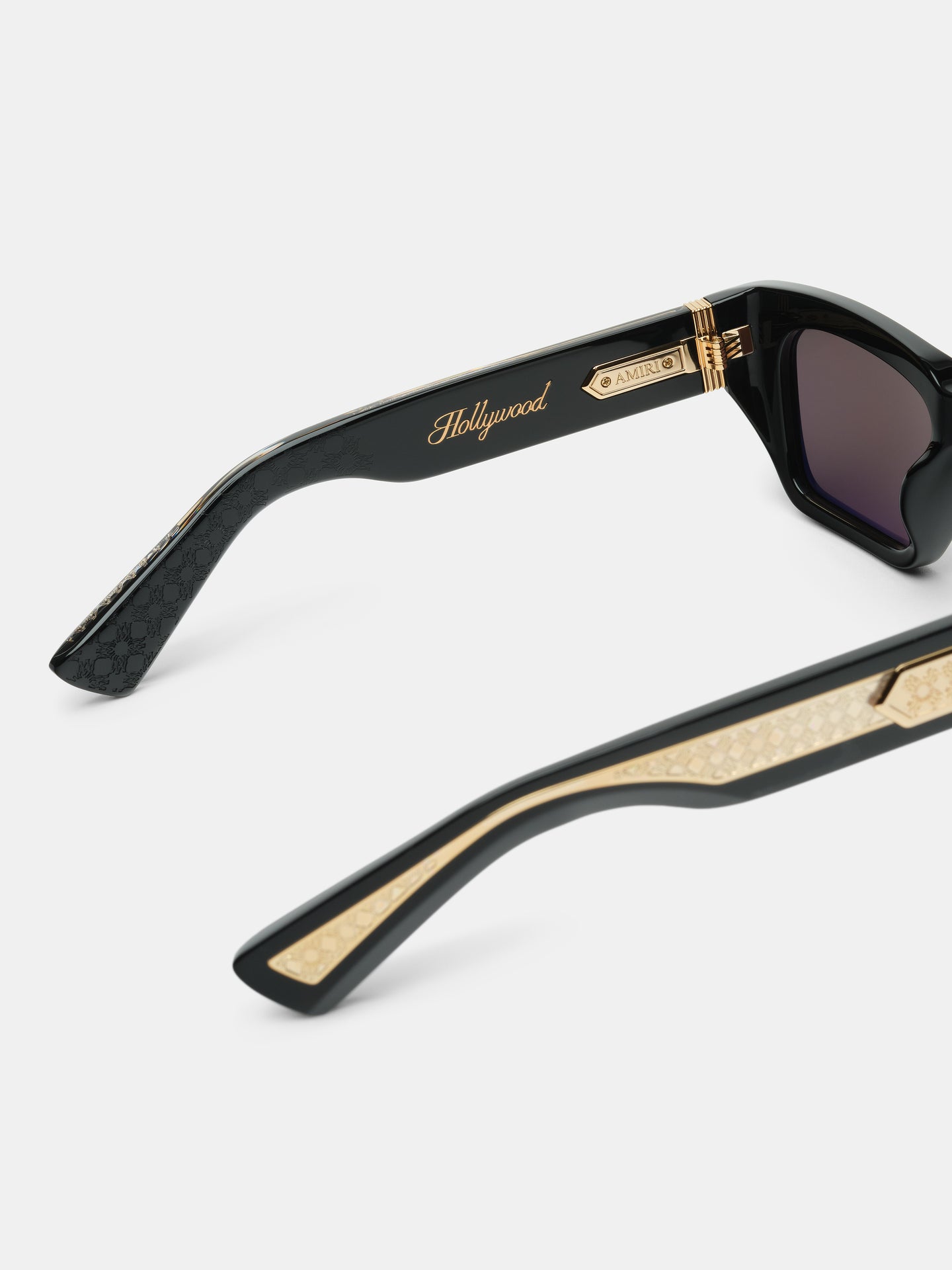 HOLLYWOOD SUNGLASSES - Black Gold - AMIRI