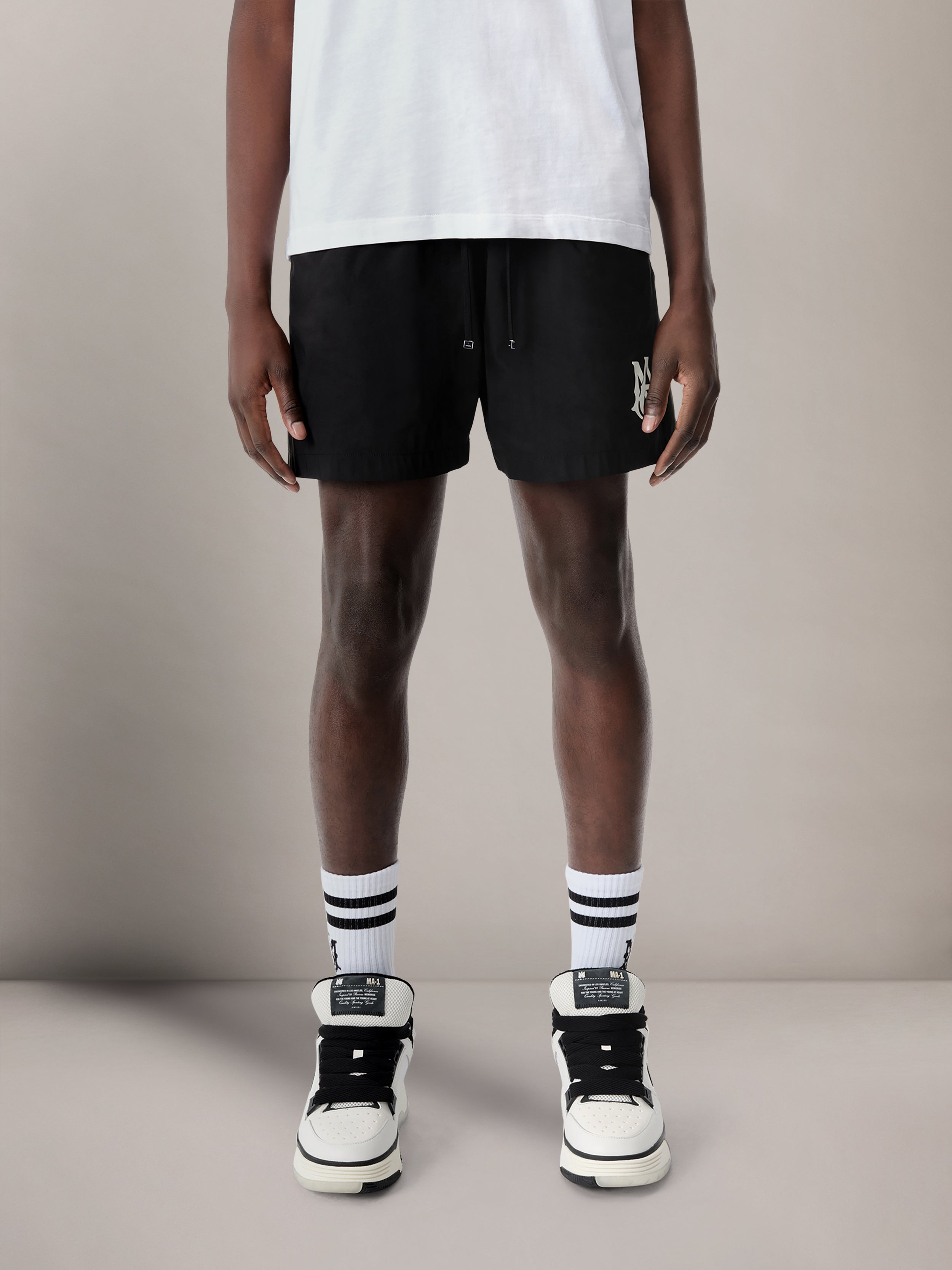 MA CORE LOGO SWIM TRUNK - Black