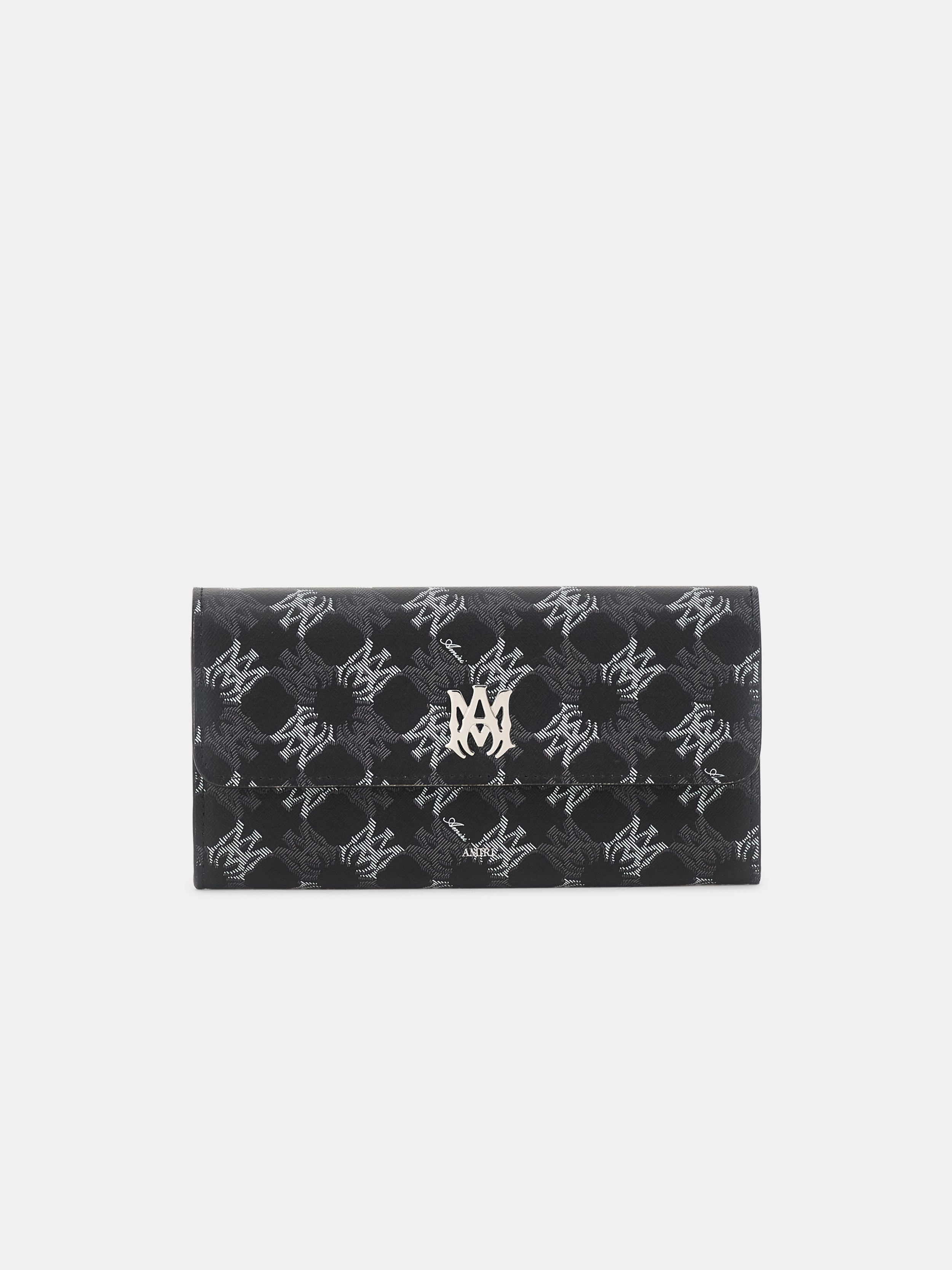 Product MA QUAD CANV WALLET ON CHAIN - Black featured image