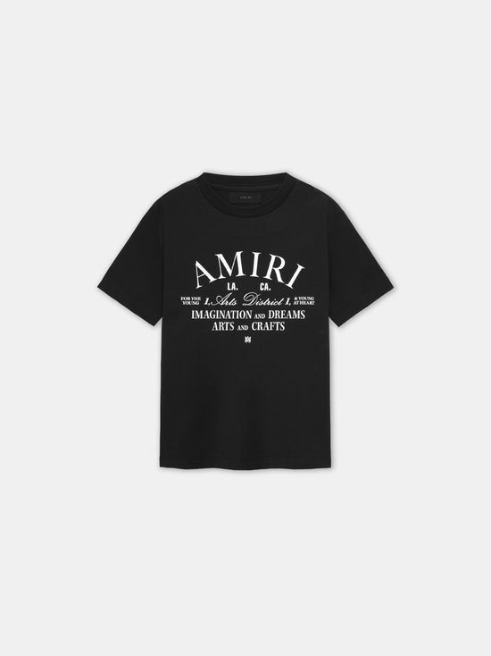 KIDS - KIDS' AMIRI ARTS DISTRICT TEE - Black - AMIRI