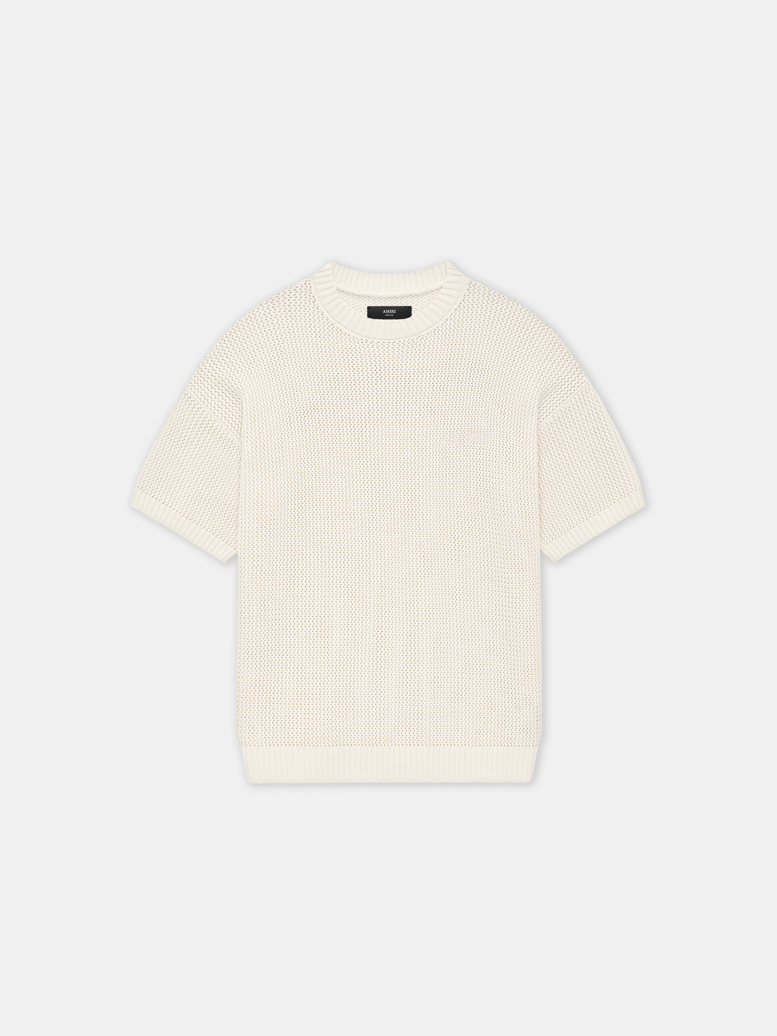 Product AMIRI CROCHET MESH TSHIRT - Ivory featured image
