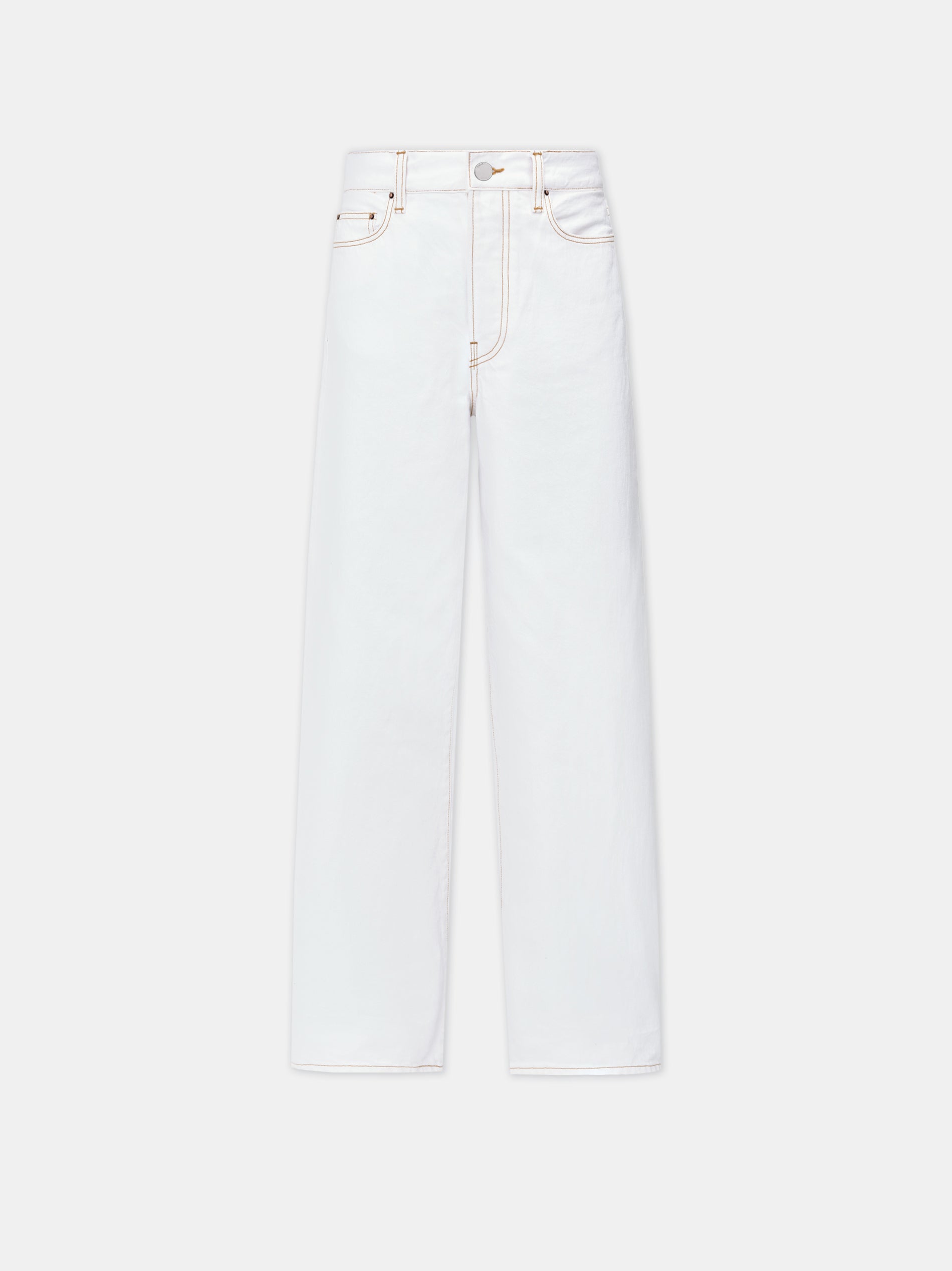 Product WOMEN - WOMEN'S WIDE STRAIGHT JEAN - White featured image