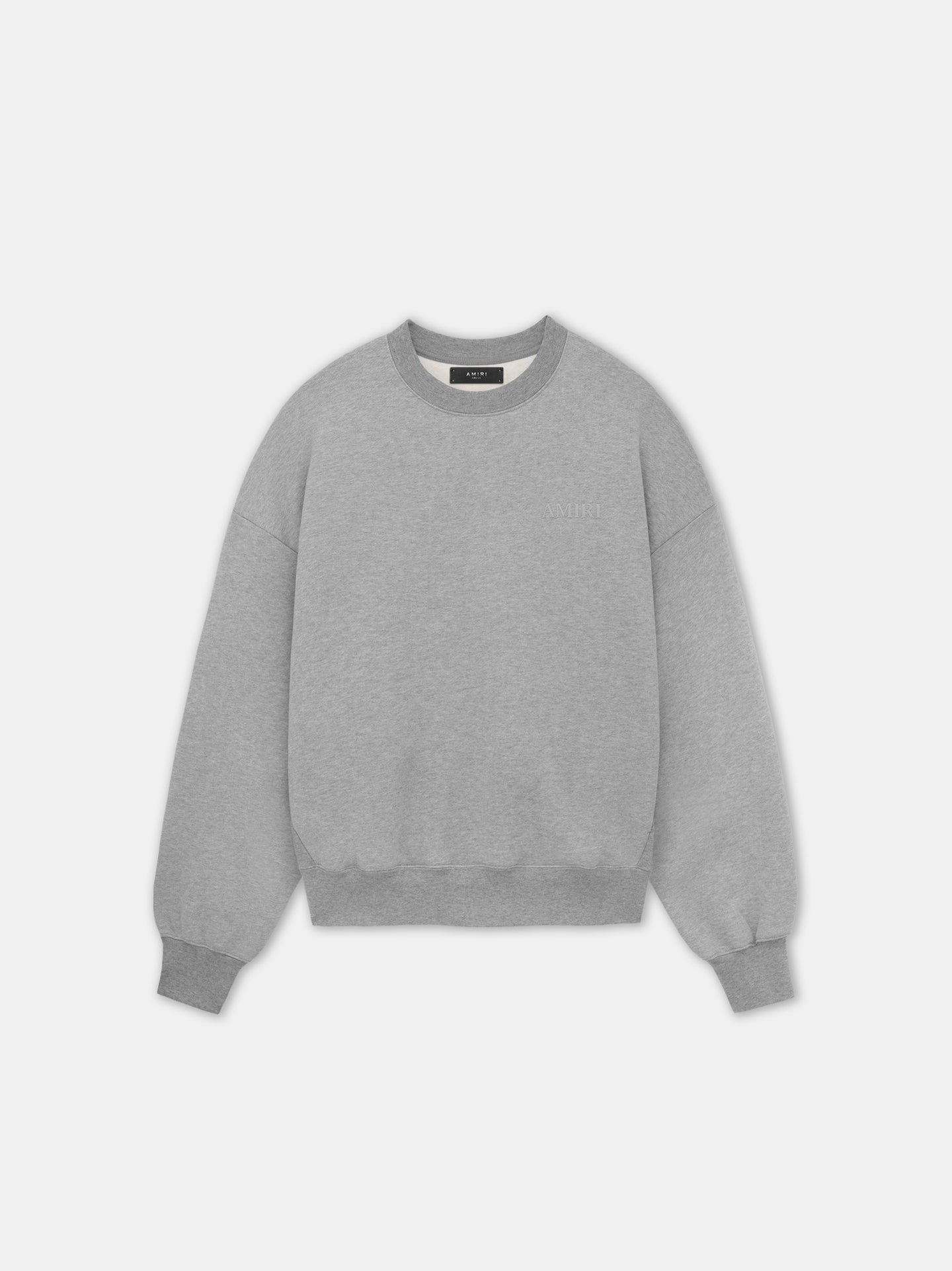 AMIRI OVERSIZED CREW - Grey