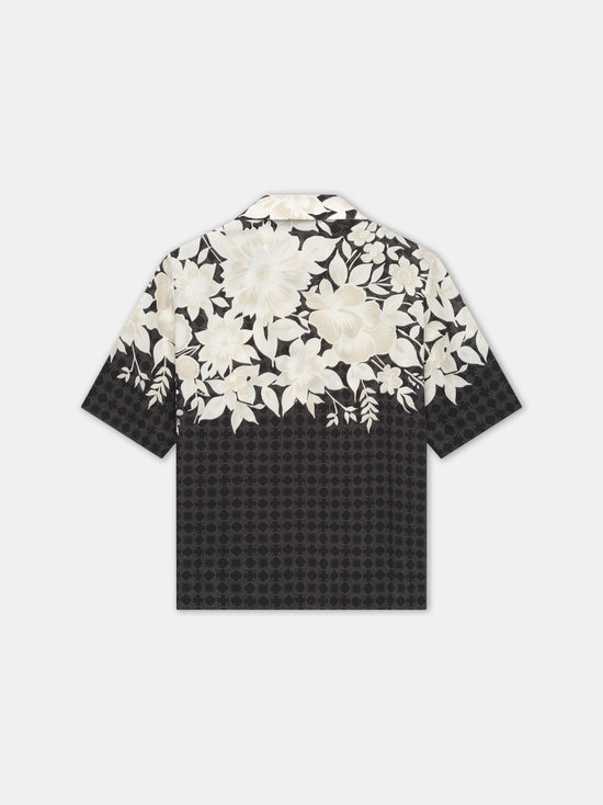 AMIRI GARDEN CAMP SHIRT - Black