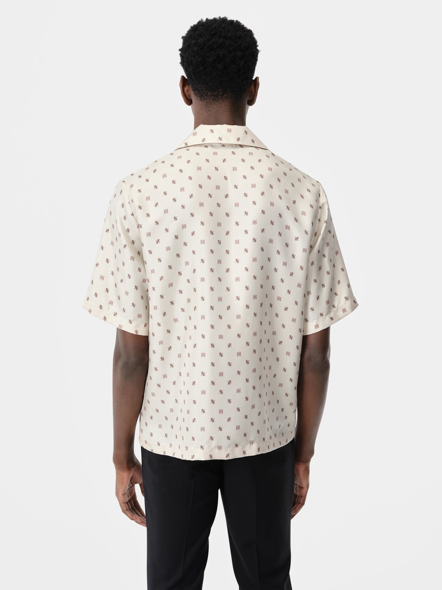 MA PAISLEY BOWLING SHIRT - Birch