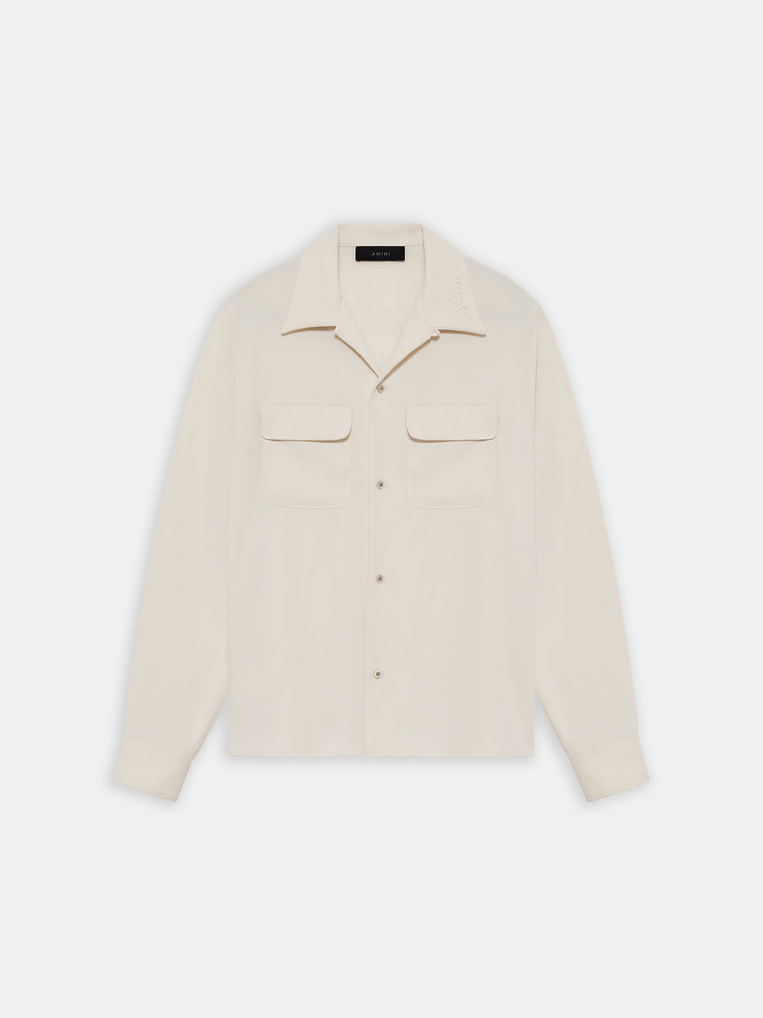 Product ROUND POCKET DRESS SHIRT - Alabaster featured image