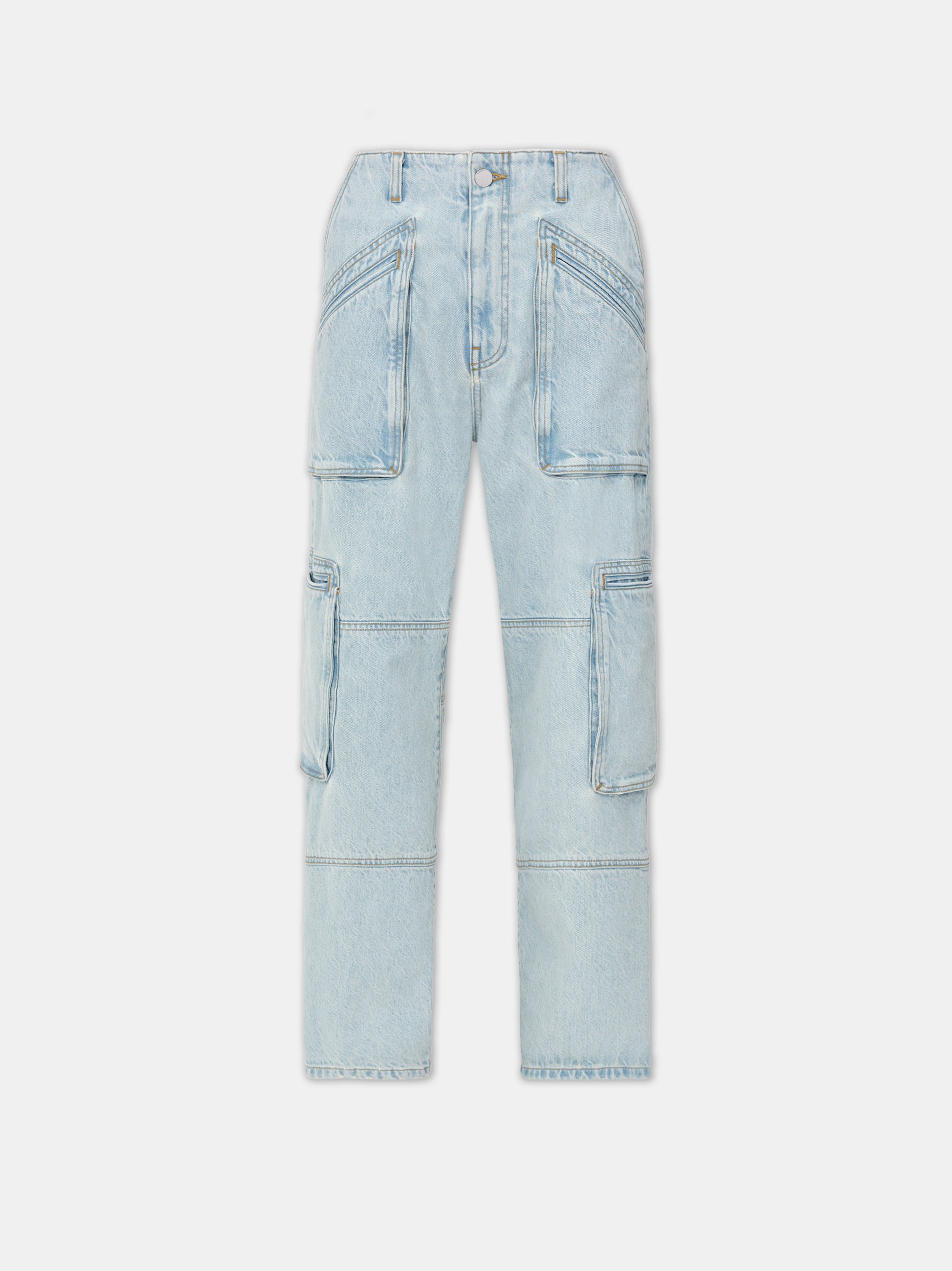 Product WOMEN - WOMEN'S CARGO LOOSE - Light Indigo featured image