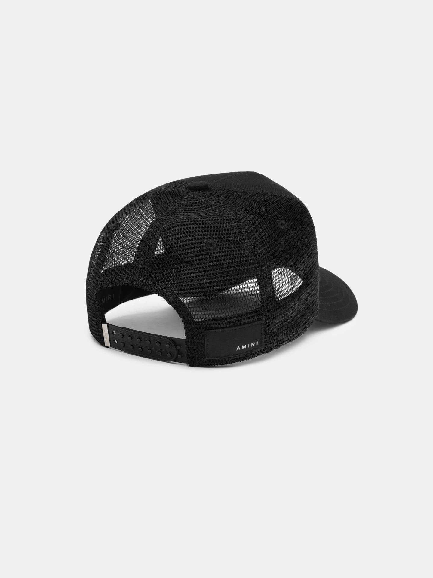 CRYSTAL 3 STAR TRUCKER HAT - Black Black