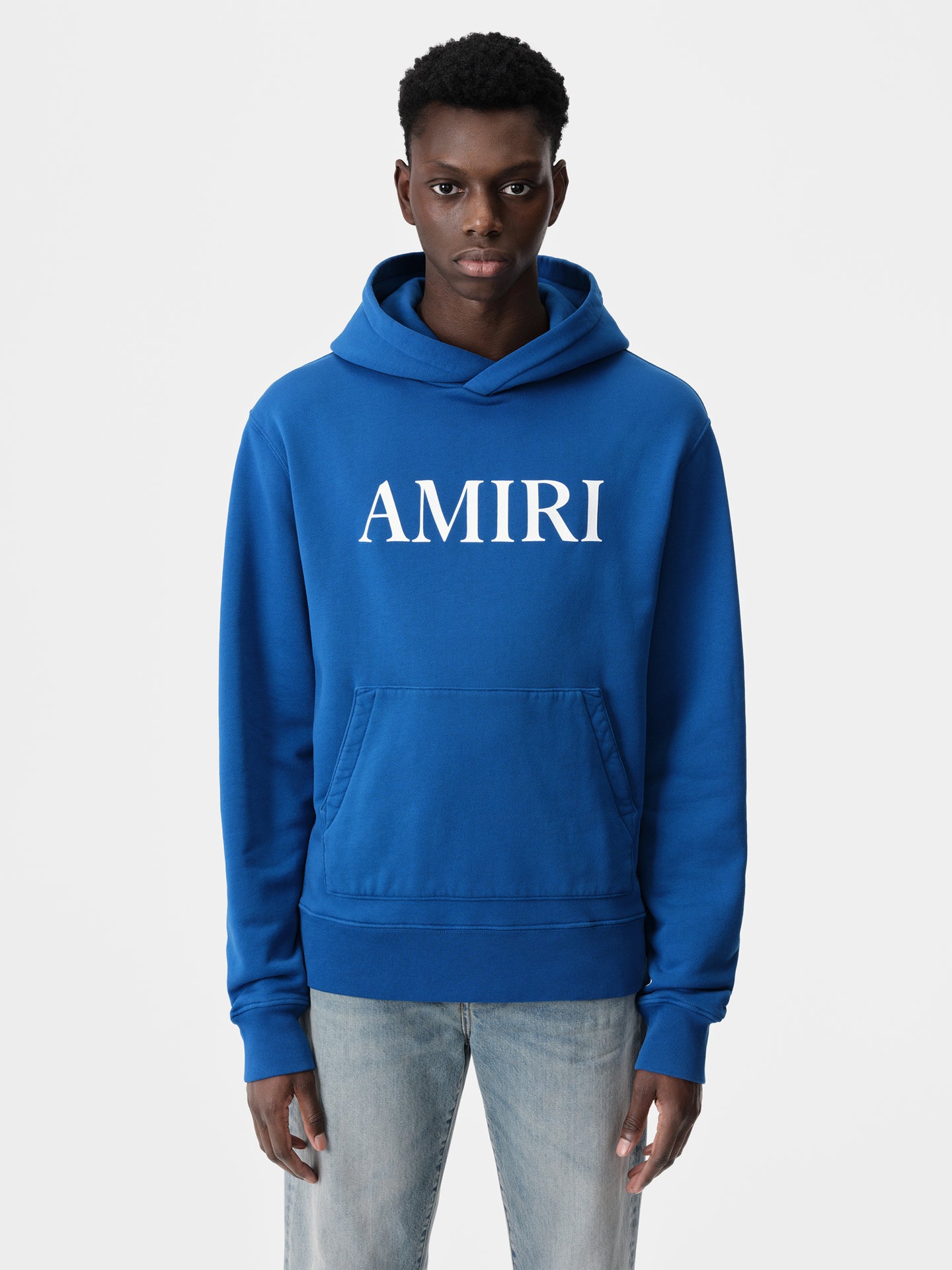 AMIRI CORE LOGO HOODIE - Blue