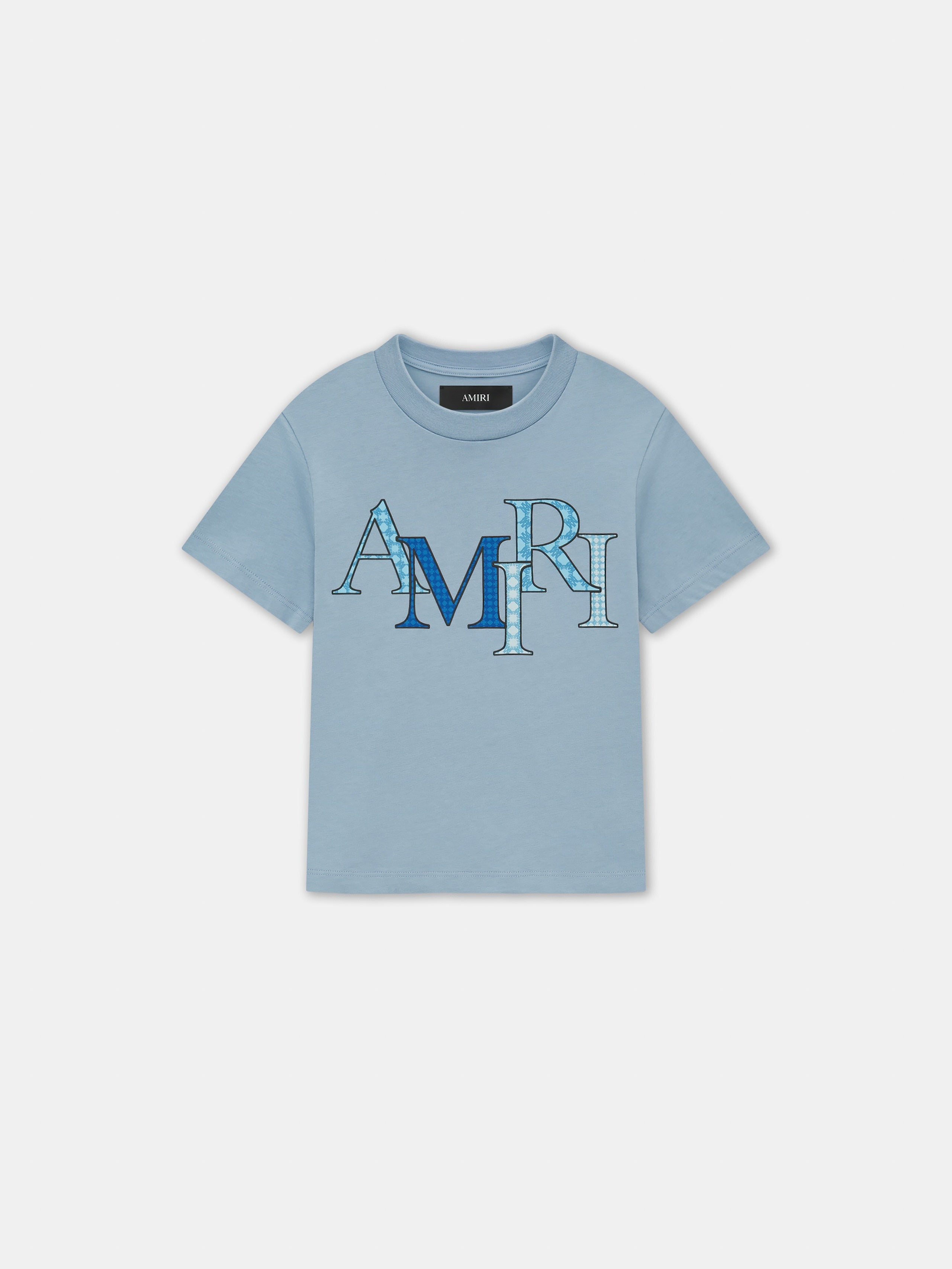Product KIDS - KIDS' AMIRI STAGGERED TEE - Ashley Blue featured image