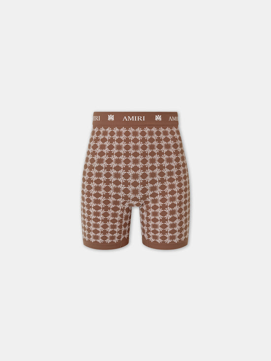WOMEN - WOMEN'S MA QUAD SEAMLESS SHORT - Chocolate - AMIRI