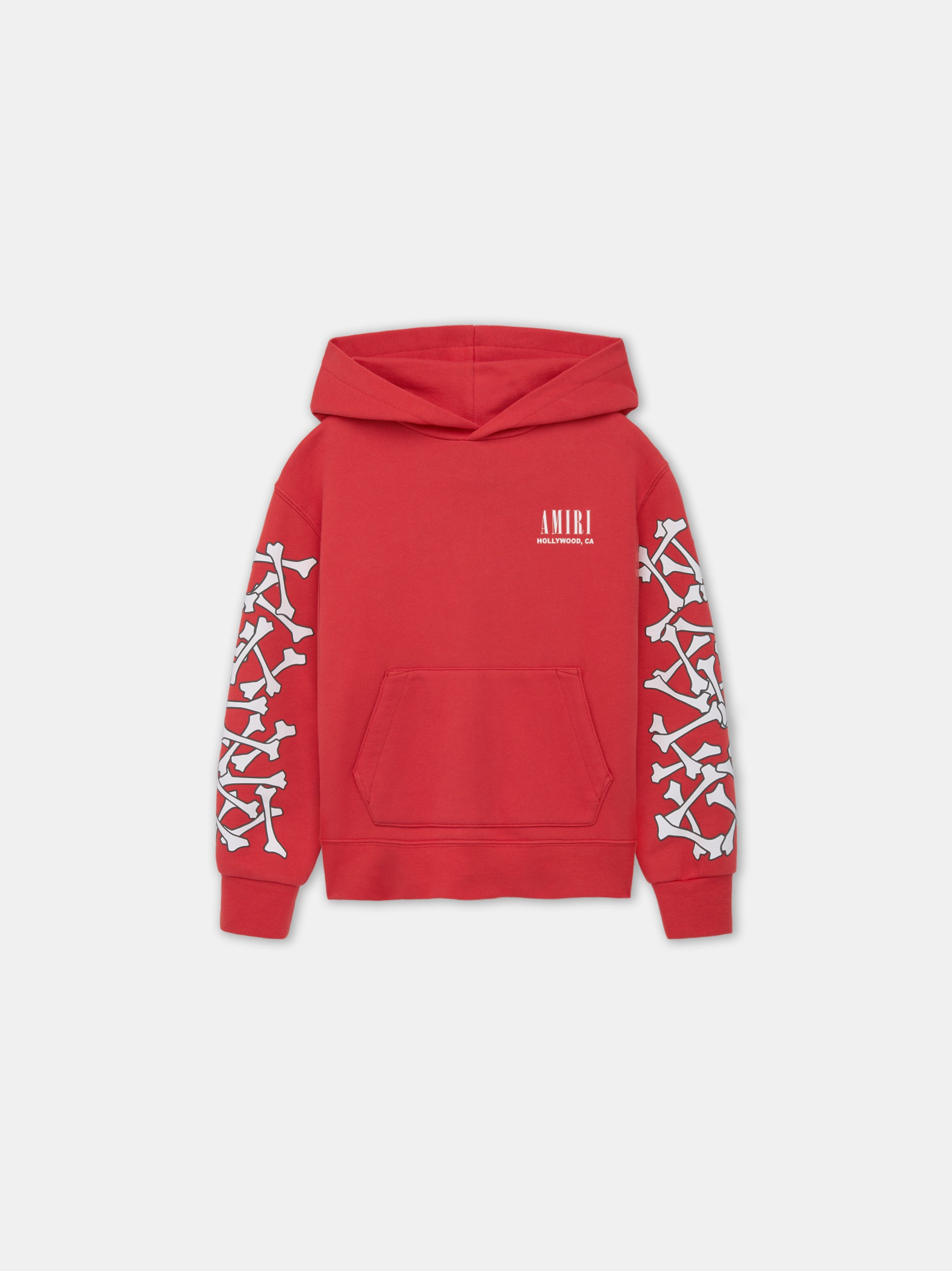 Product KIDS - KIDS' BONES HOODIE - Red featured image