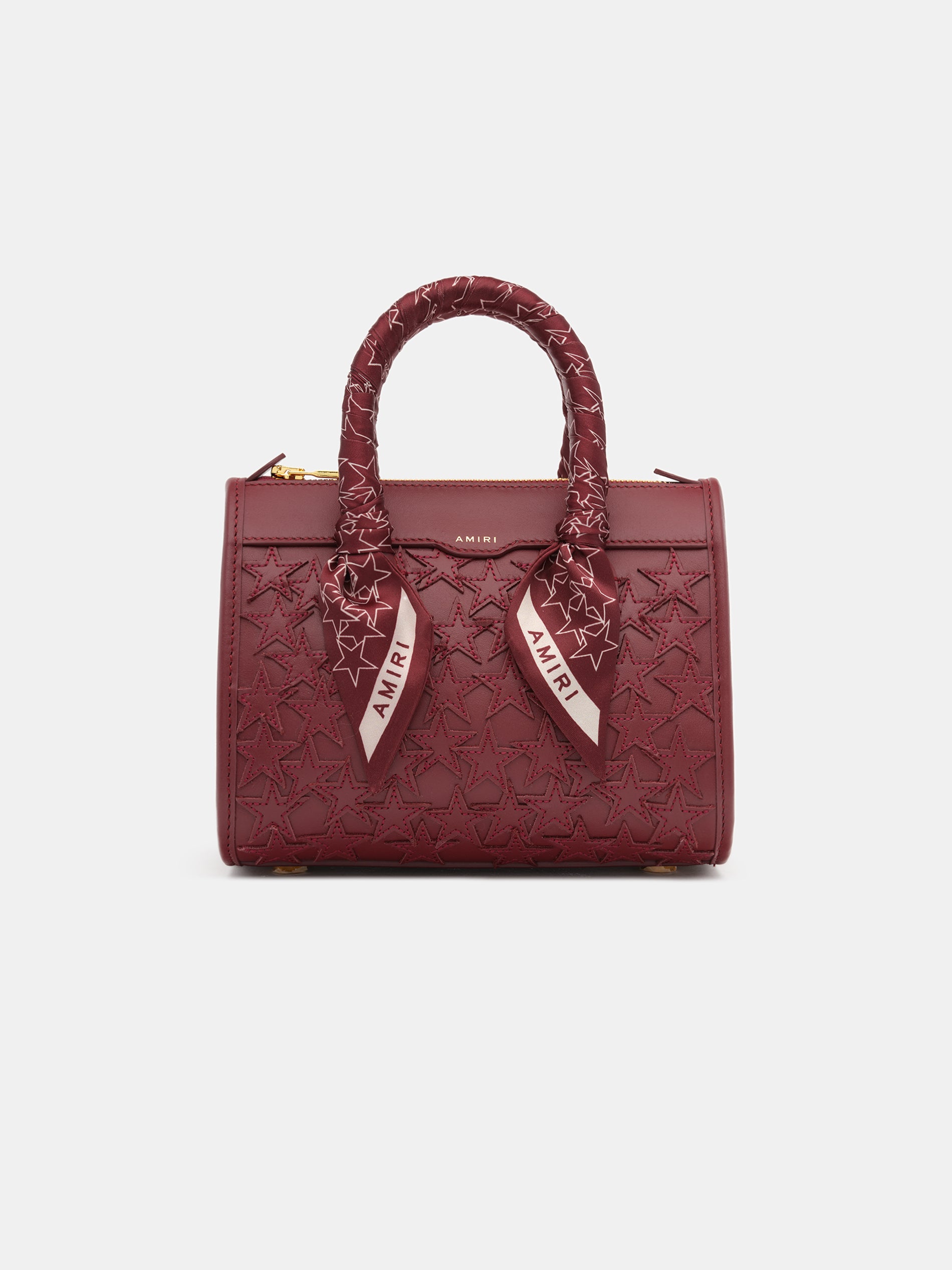 Product WOMEN - WOMEN'S STARS MICRO TRIANGLE BAG - Burgundy featured image