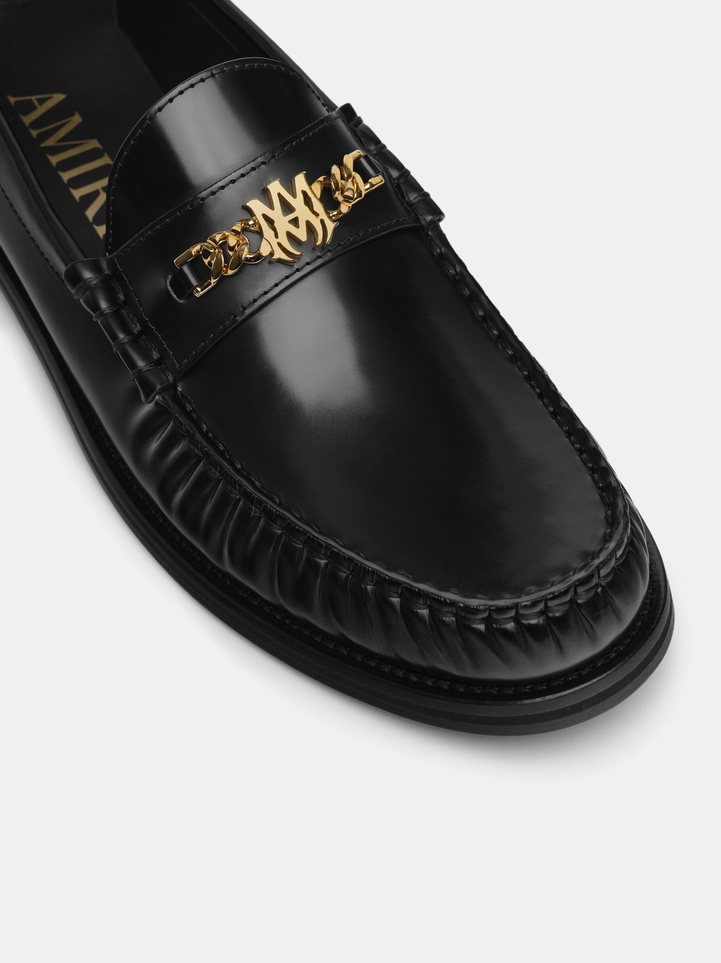 MA CHAIN LOAFER - Black