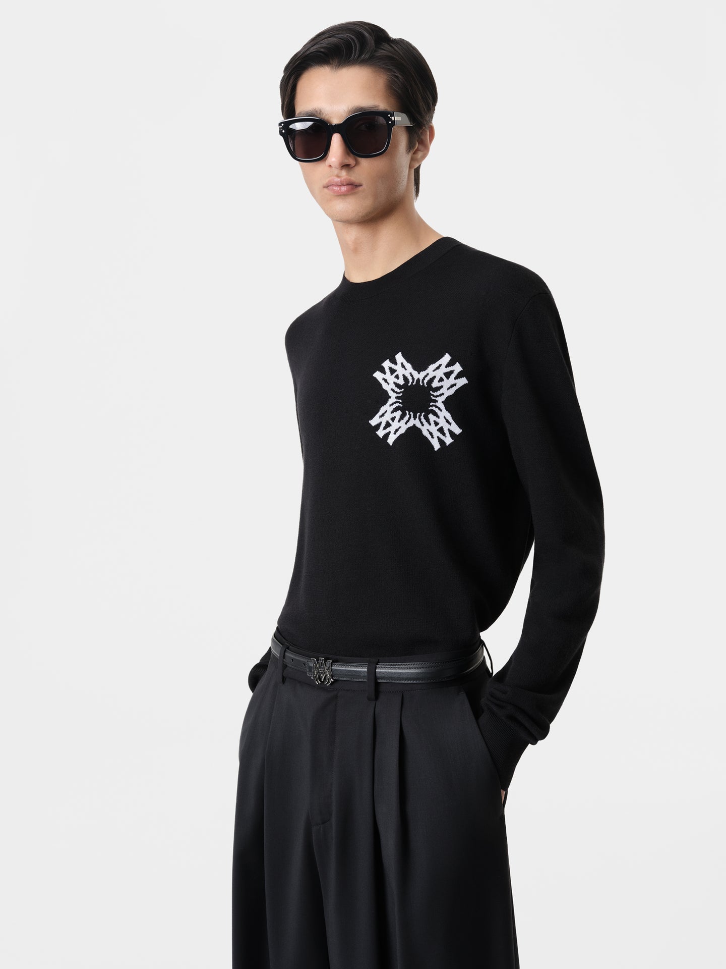 MA QUAD CREWNECK - Black