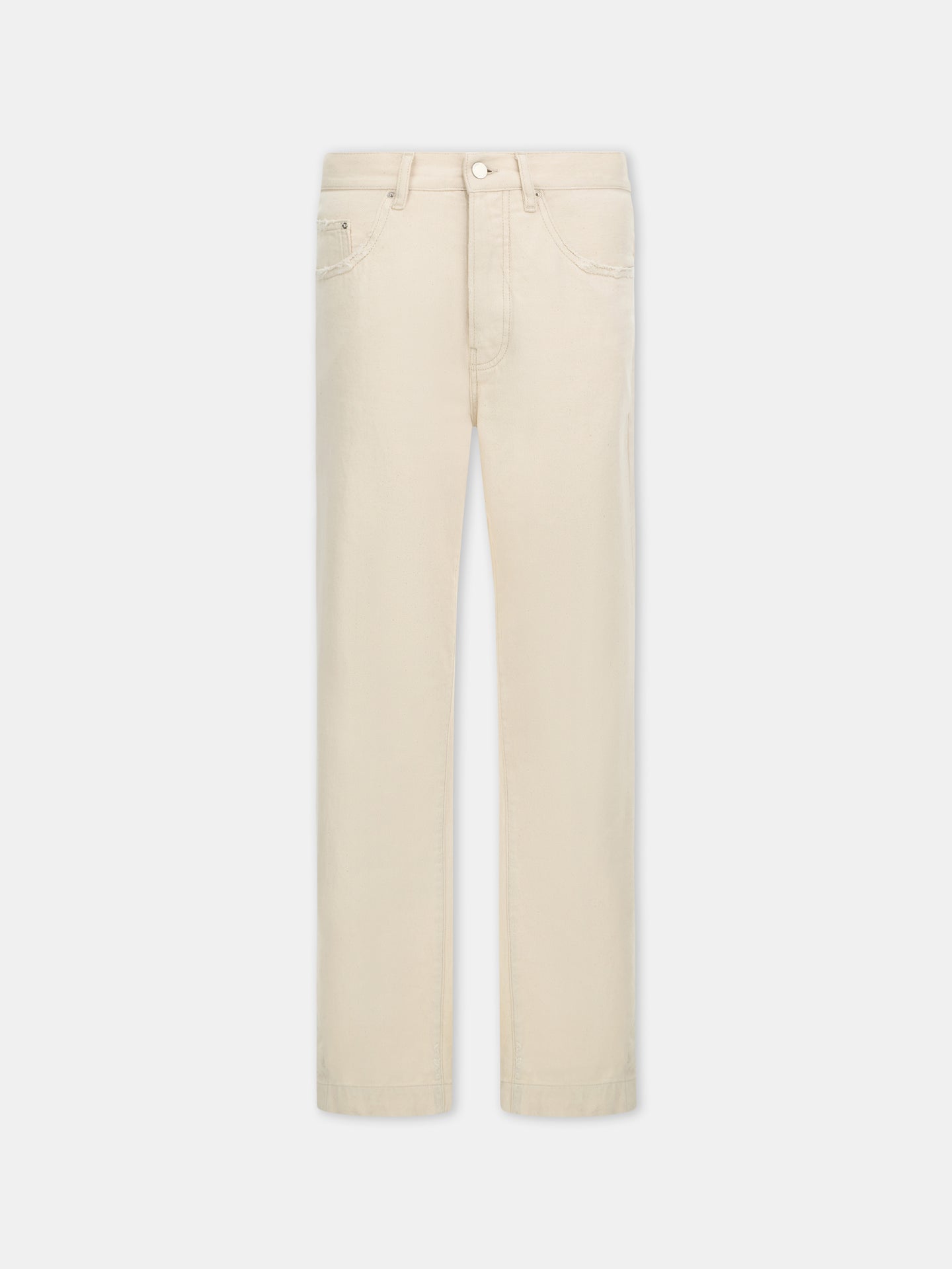 STRAIGHT FLARE JEAN - Ecru - AMIRI