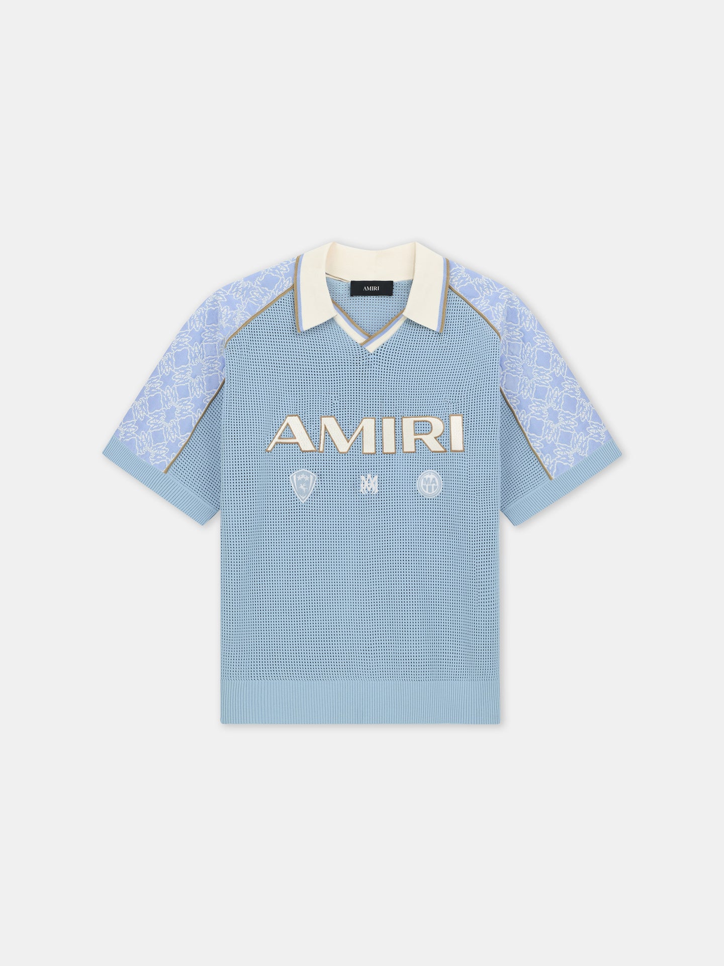 AMIRI SPORT MESH JERSEY - Sky - AMIRI