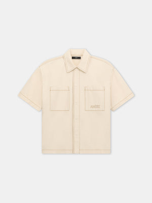 AMIRI DENIM SHIRT - Ecru - AMIRI
