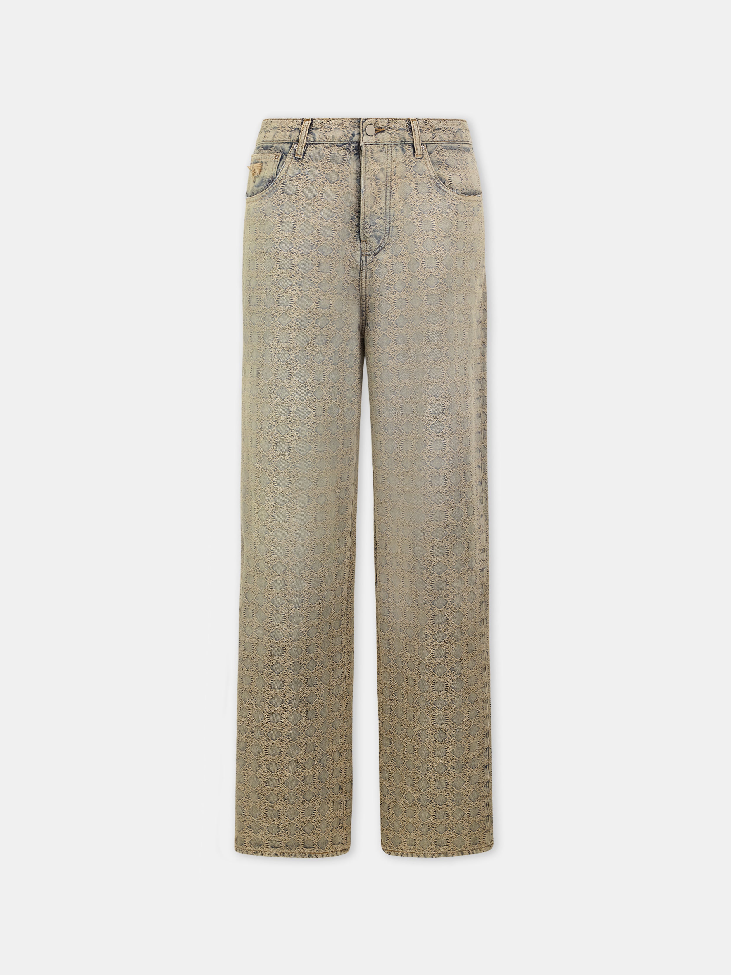 Product MA QUAD JACQUARD BAGGY JEAN - Multi featured image