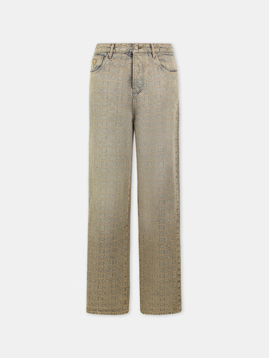 MA QUAD JACQUARD BAGGY JEAN - Multi - AMIRI