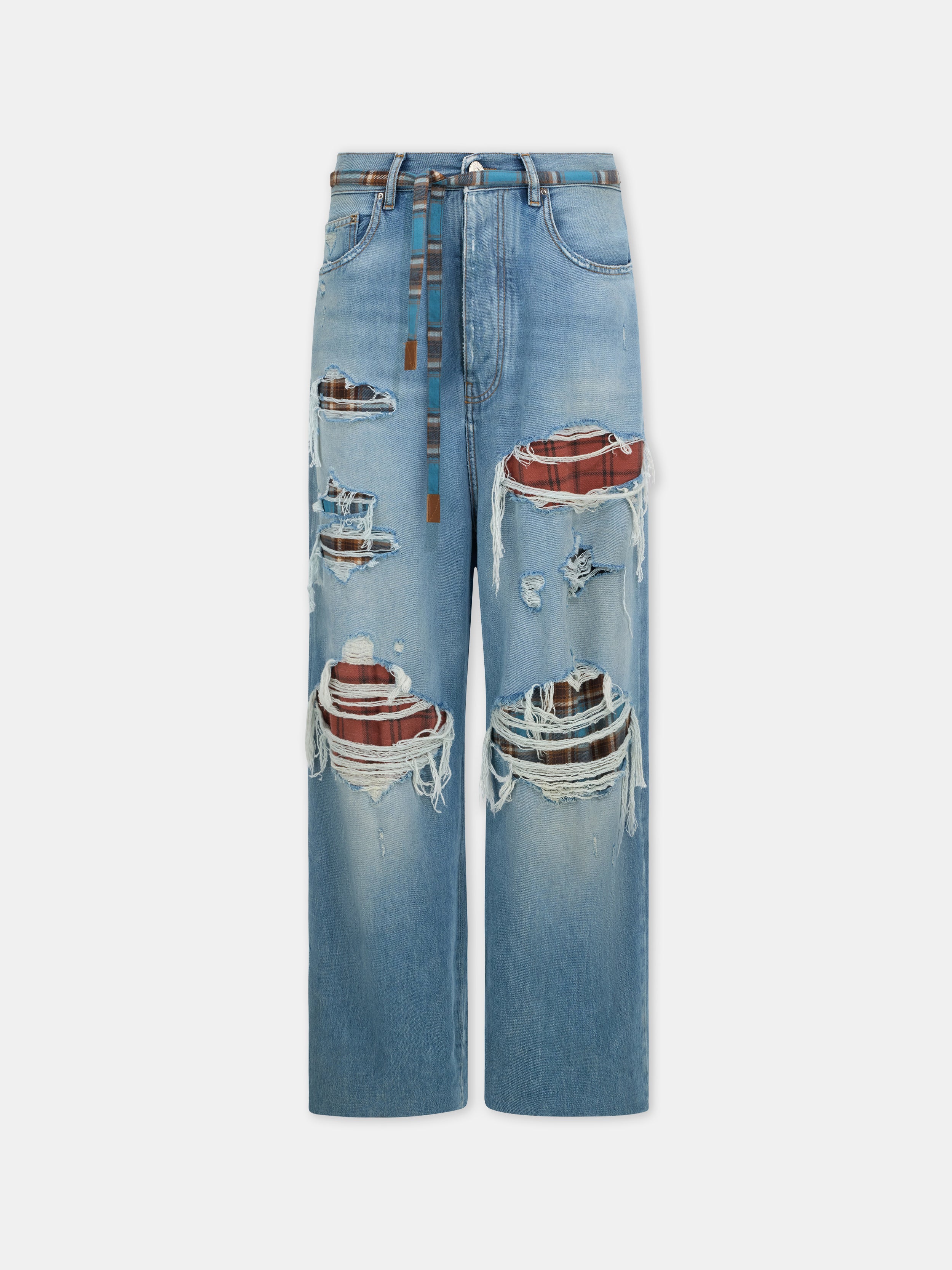 Product FLANNEL REPAIR BAGGY JEAN - Surfrider Indigo featured image