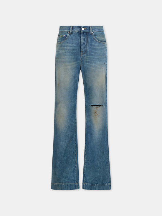 SLASH BOOTCUT JEAN - Desert Sky - AMIRI