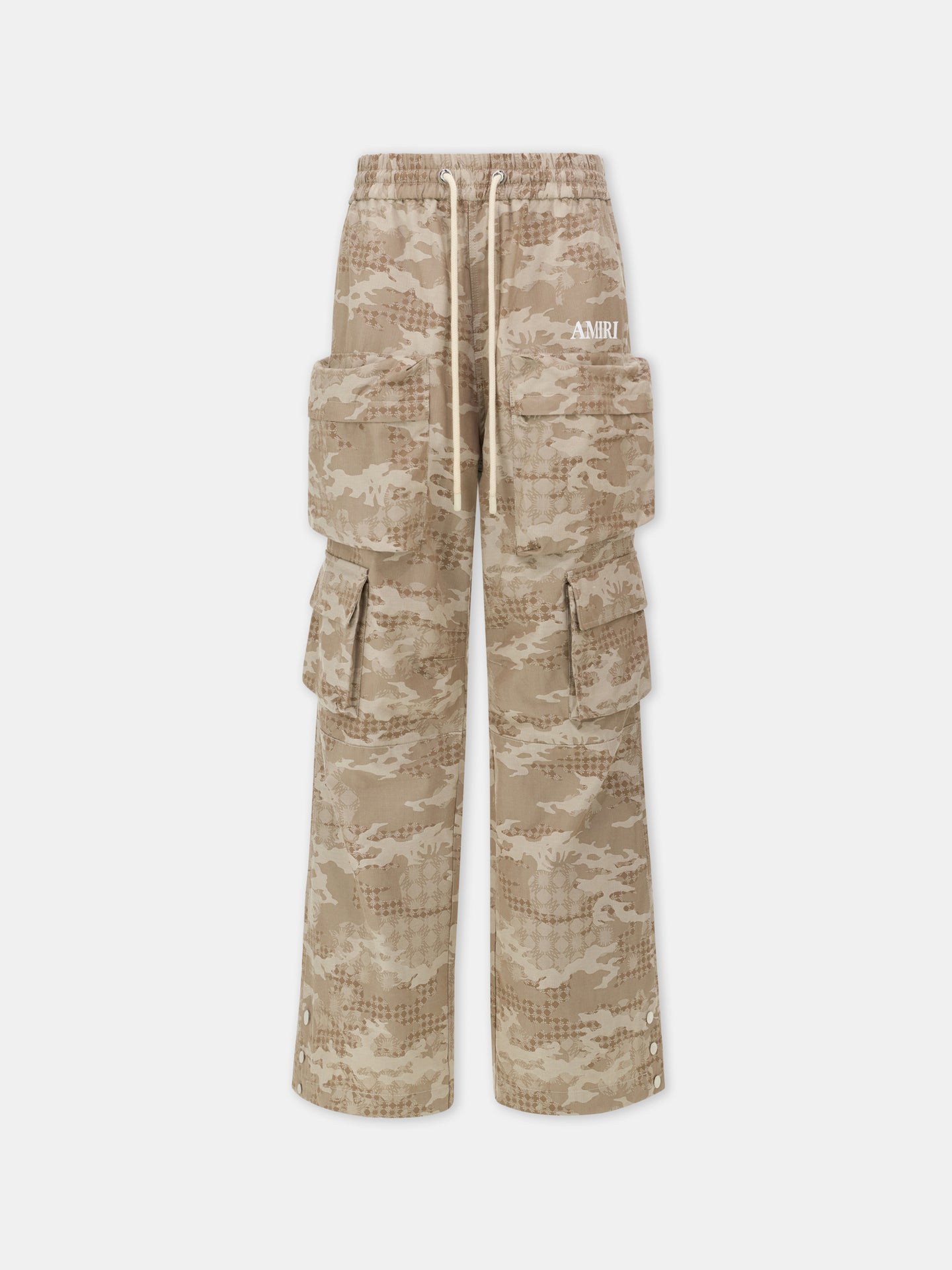 CAMO DRAWSTRING CARGO PANT - Dark Alabaster - AMIRI